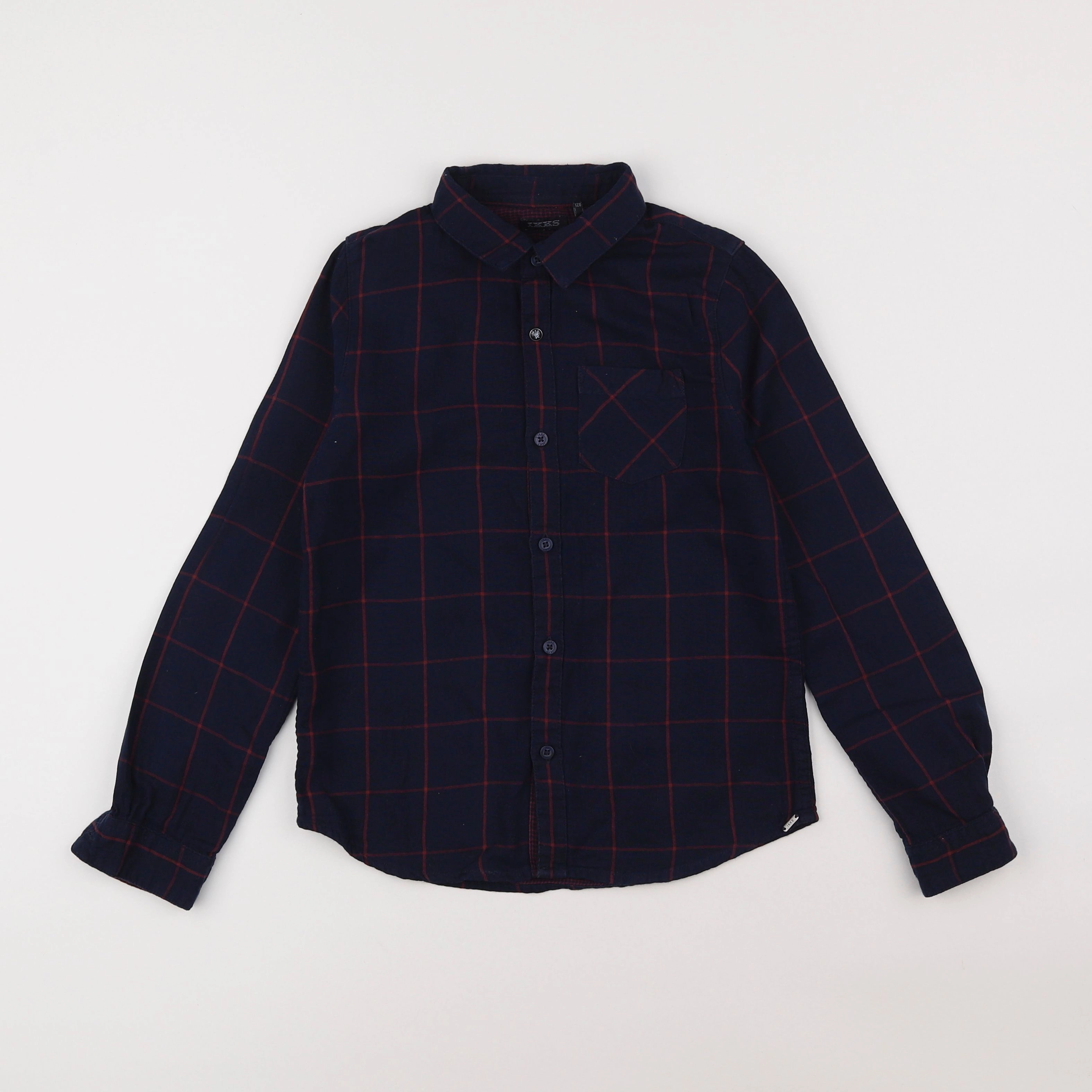 IKKS - chemise bleu - 8 ans