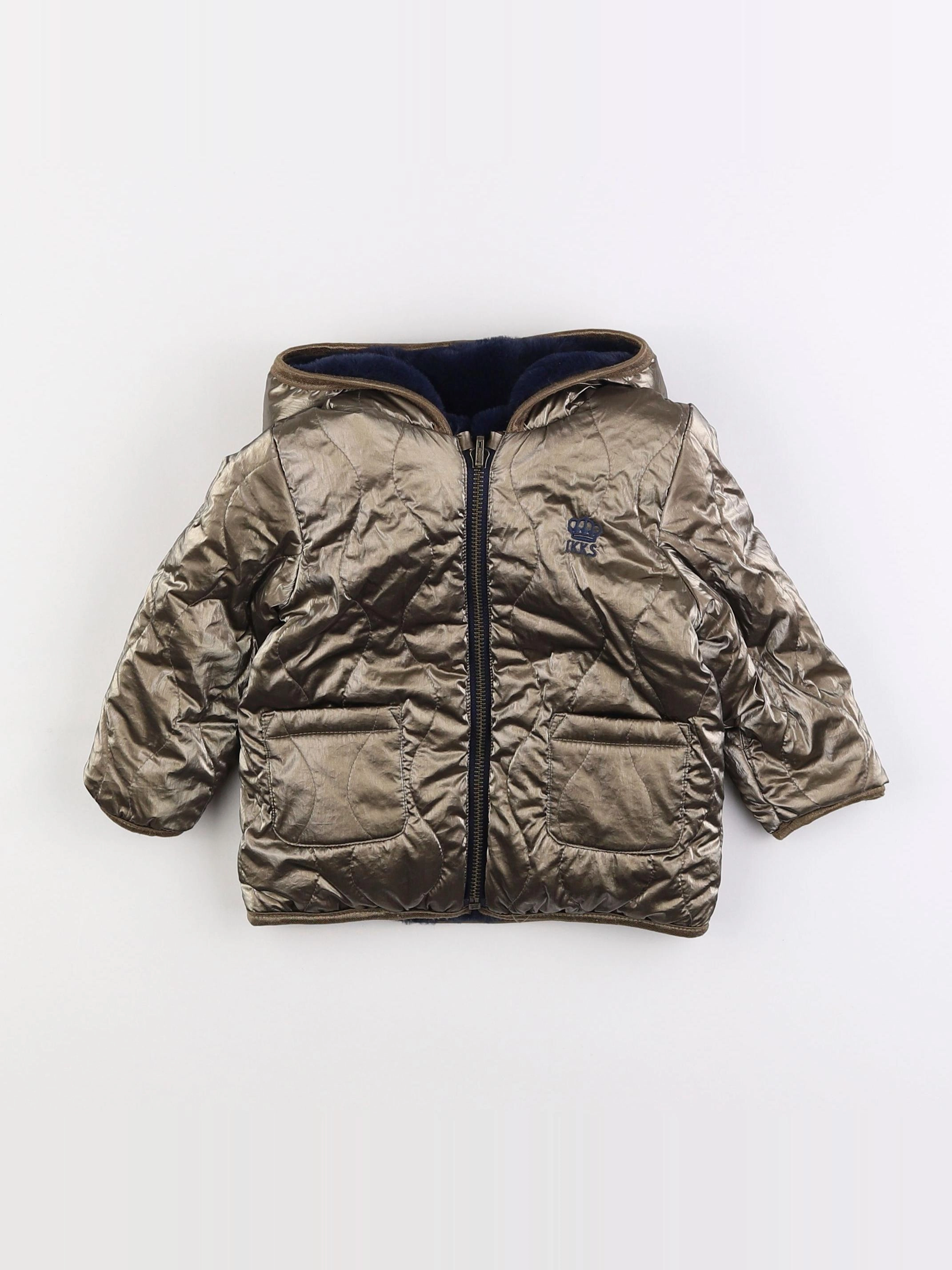 IKKS - doudoune or - 18 mois