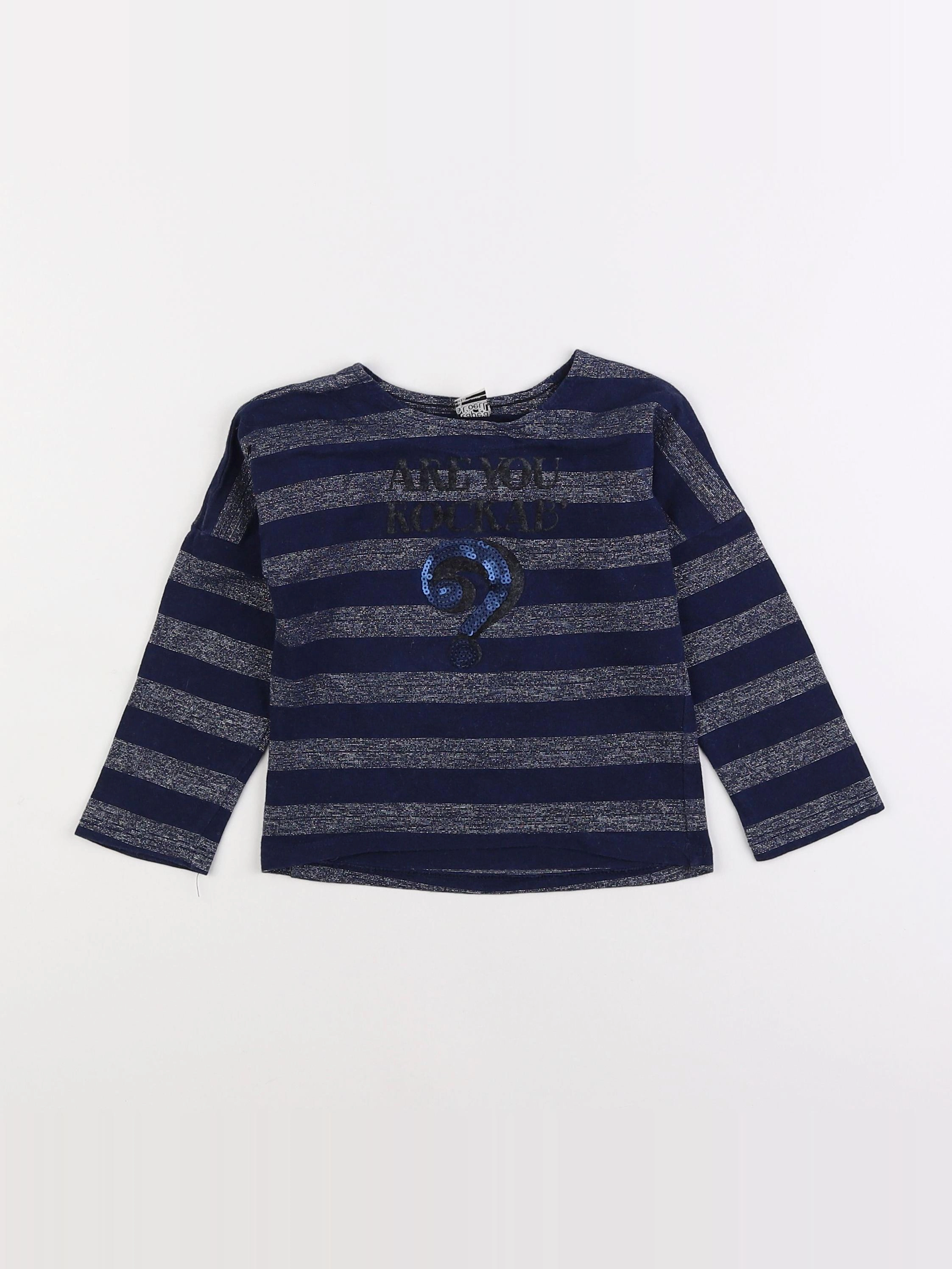Tape à l'oeil - tee-shirt bleu - 3 ans