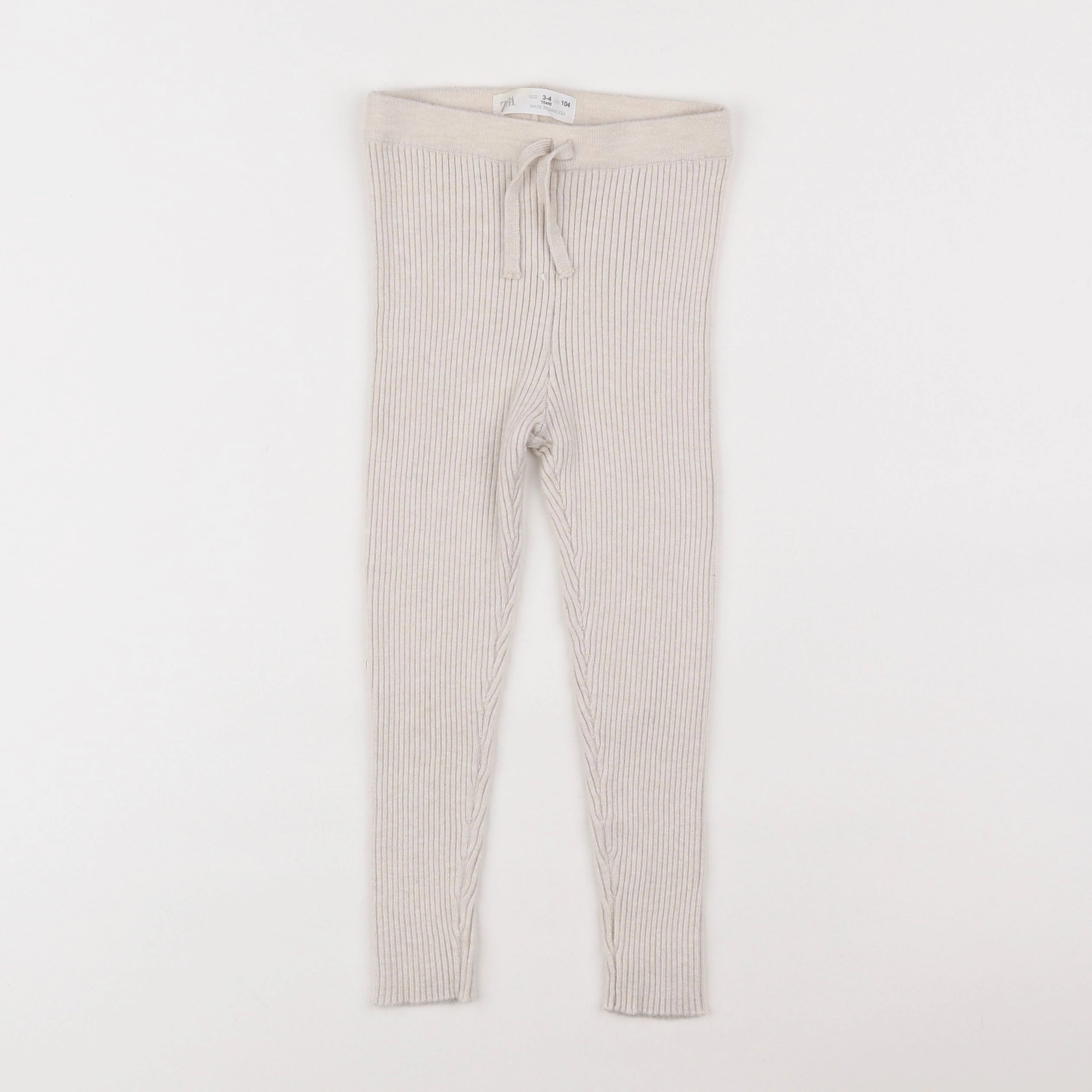 Zara - legging beige - 3/4 ans