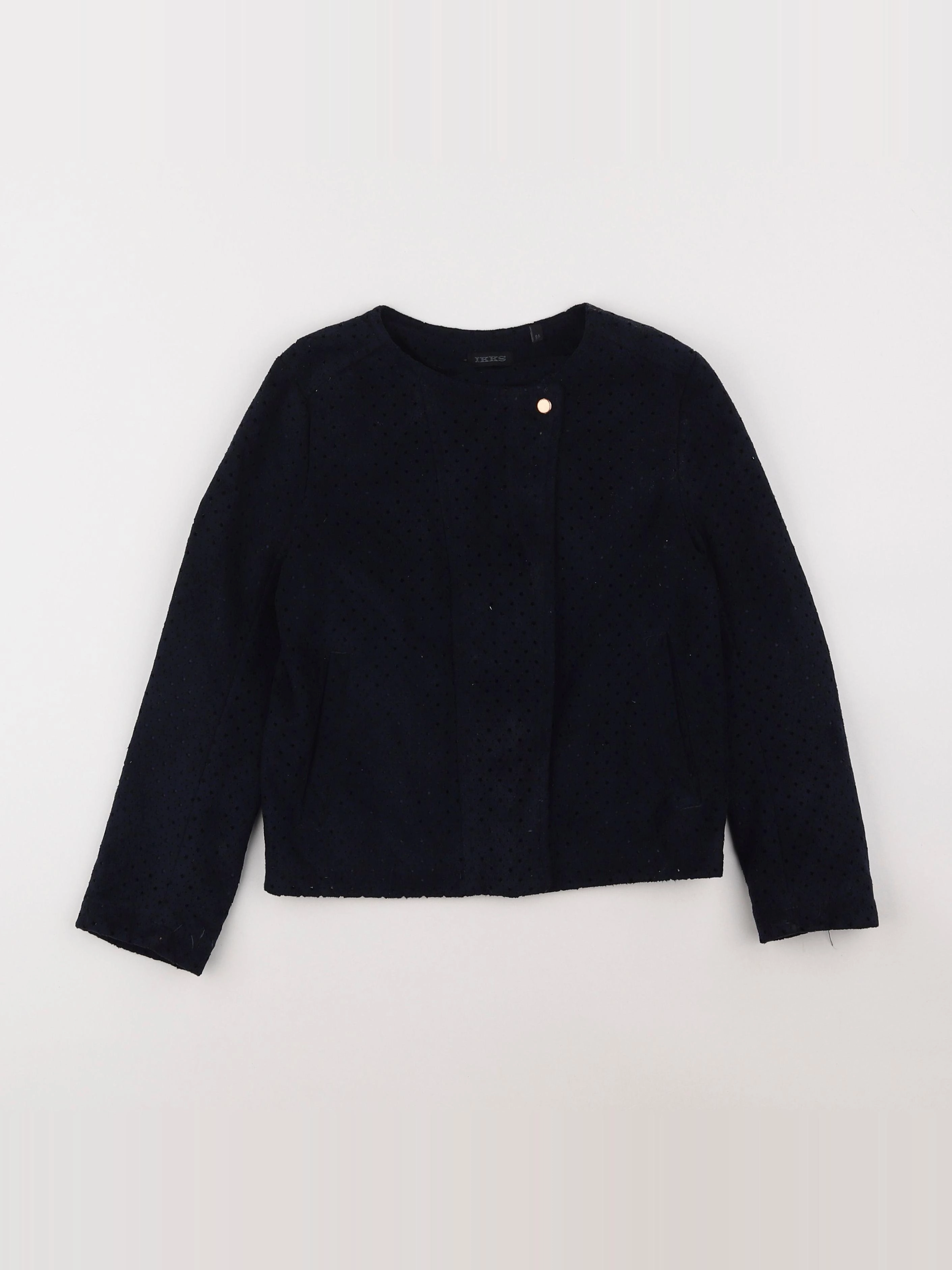 IKKS - veste bleu - 8 ans
