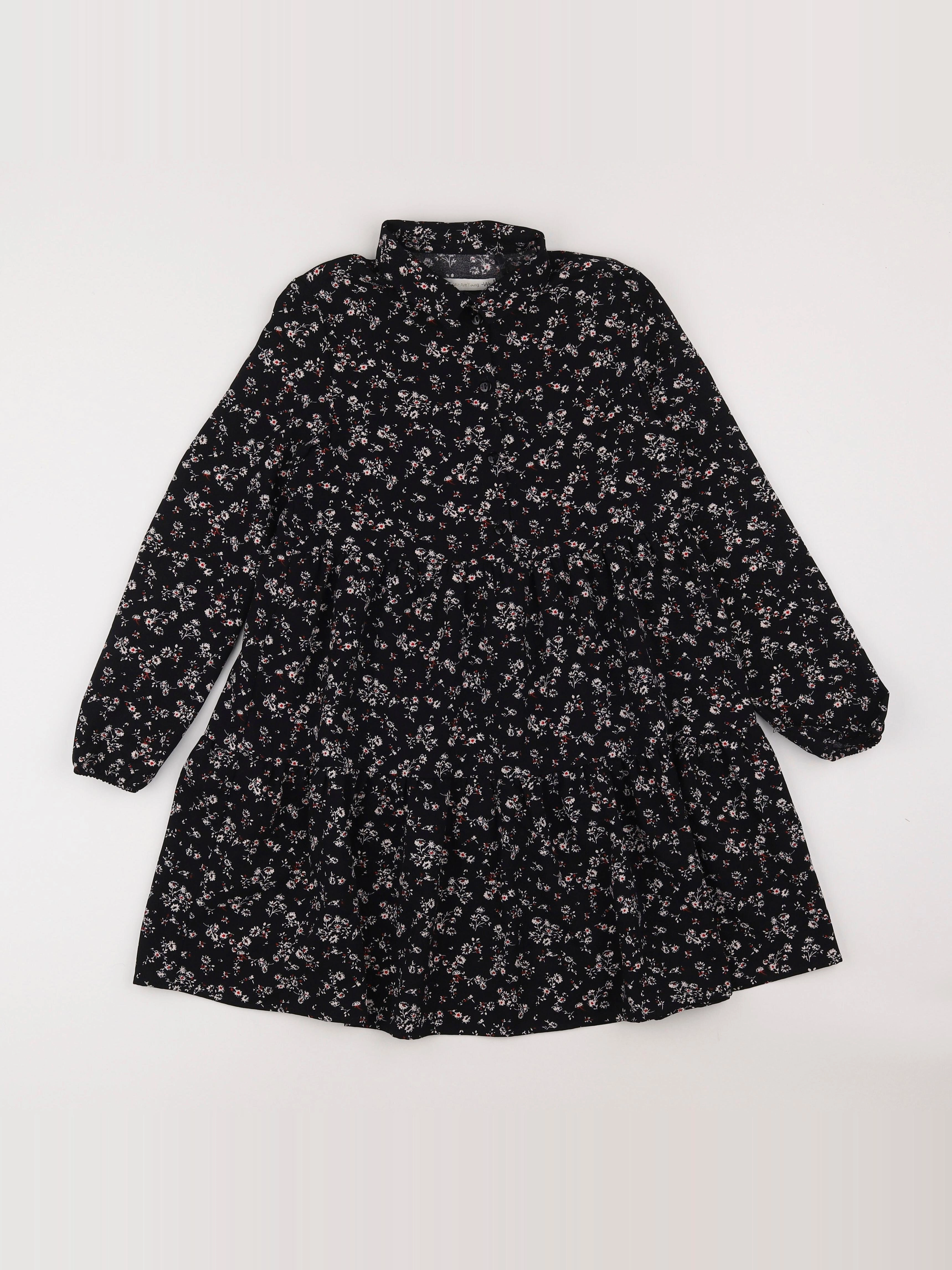 IKKS - robe noir - 10 ans