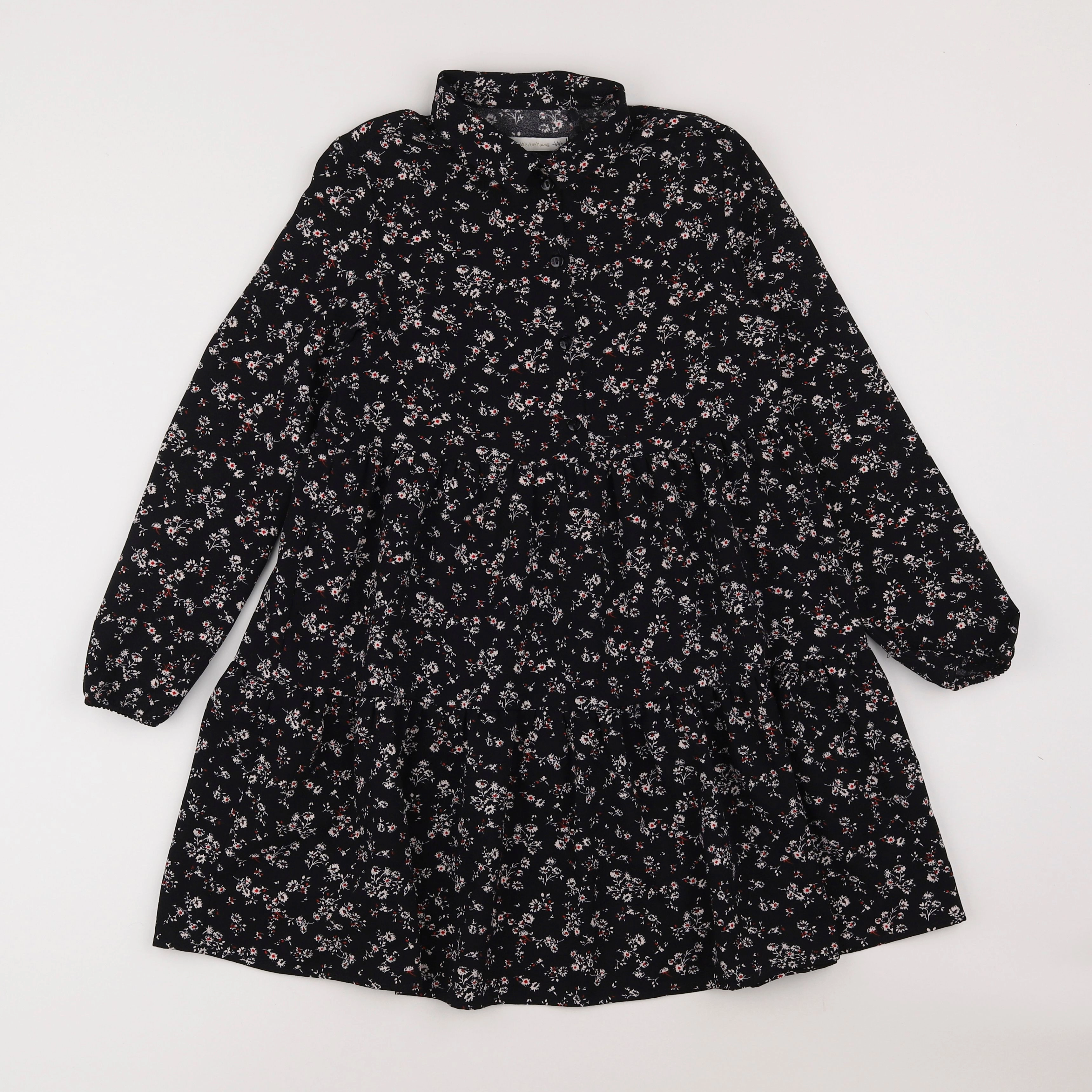 IKKS - robe noir - 10 ans