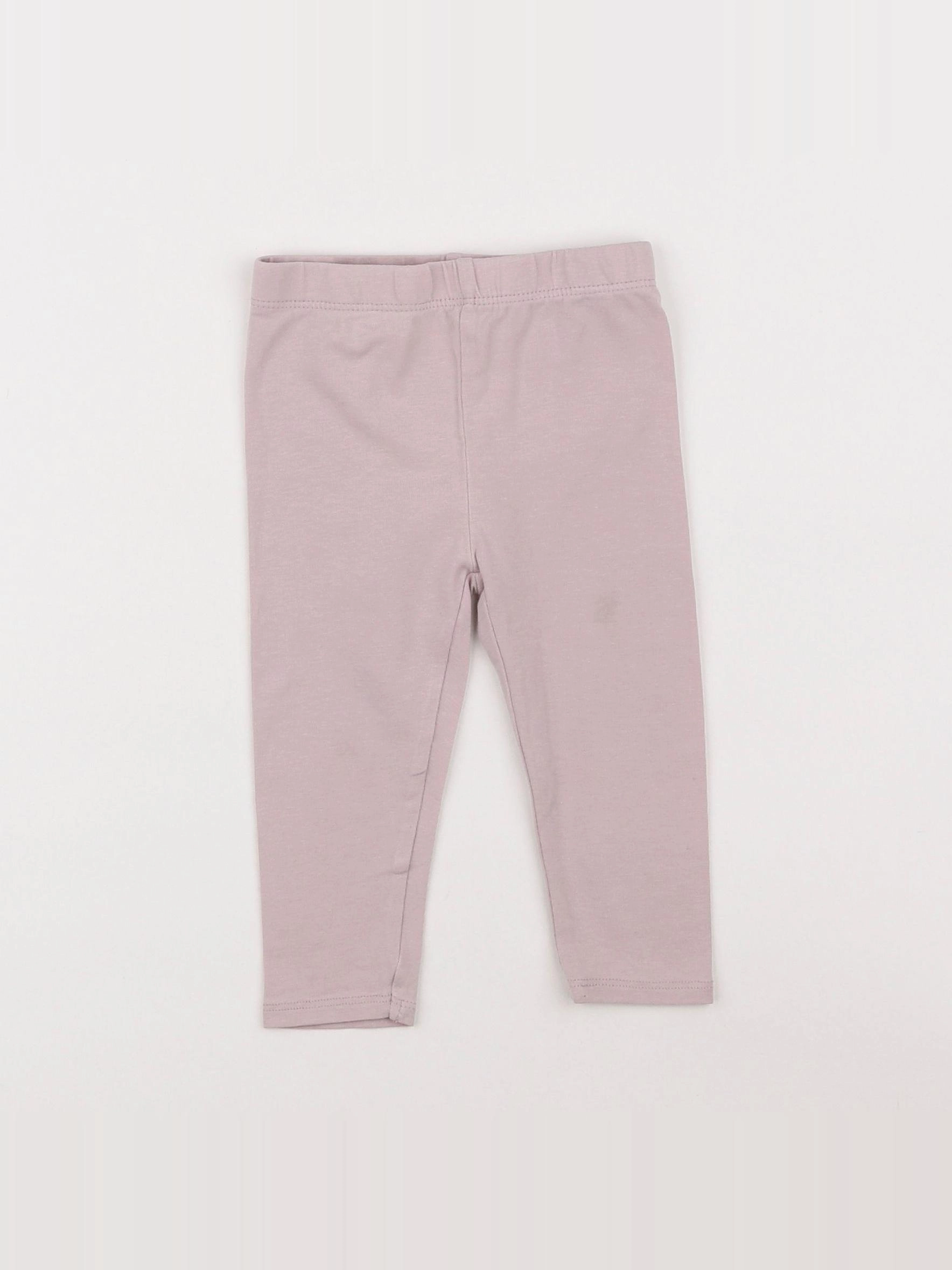 Vertbaudet - legging rose - 9 mois