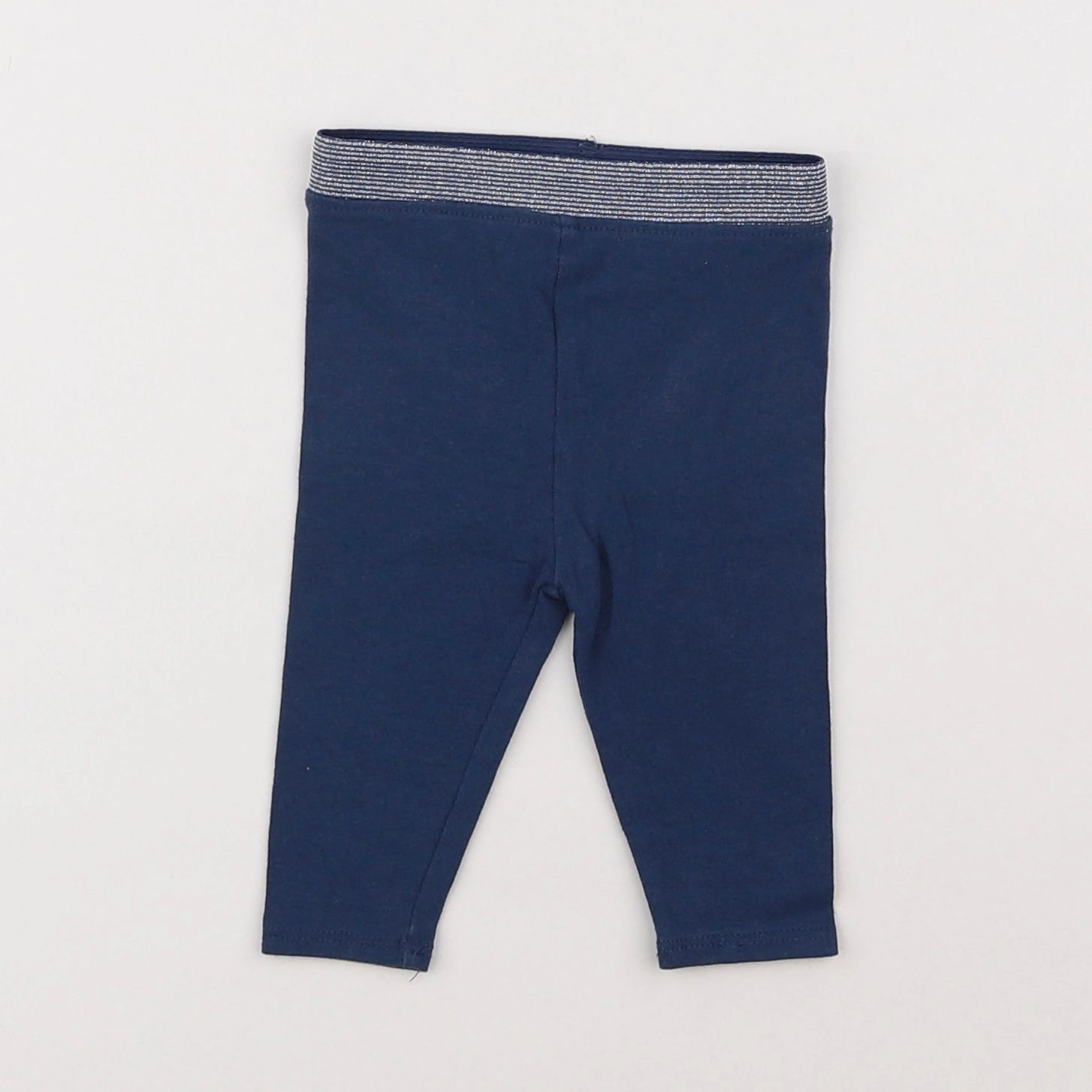 Vertbaudet - legging bleu - 3 mois