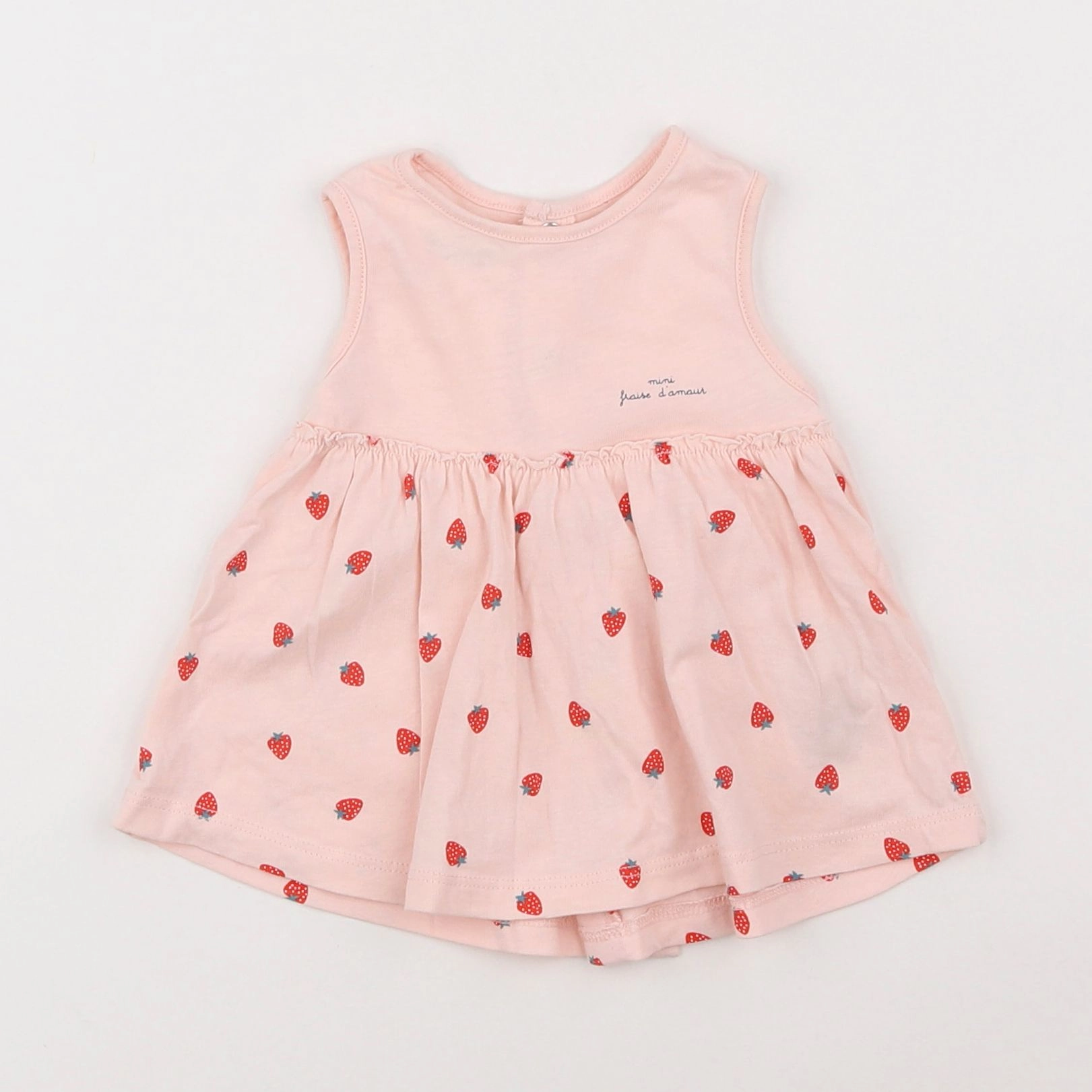 Vertbaudet - robe rose - 1 mois