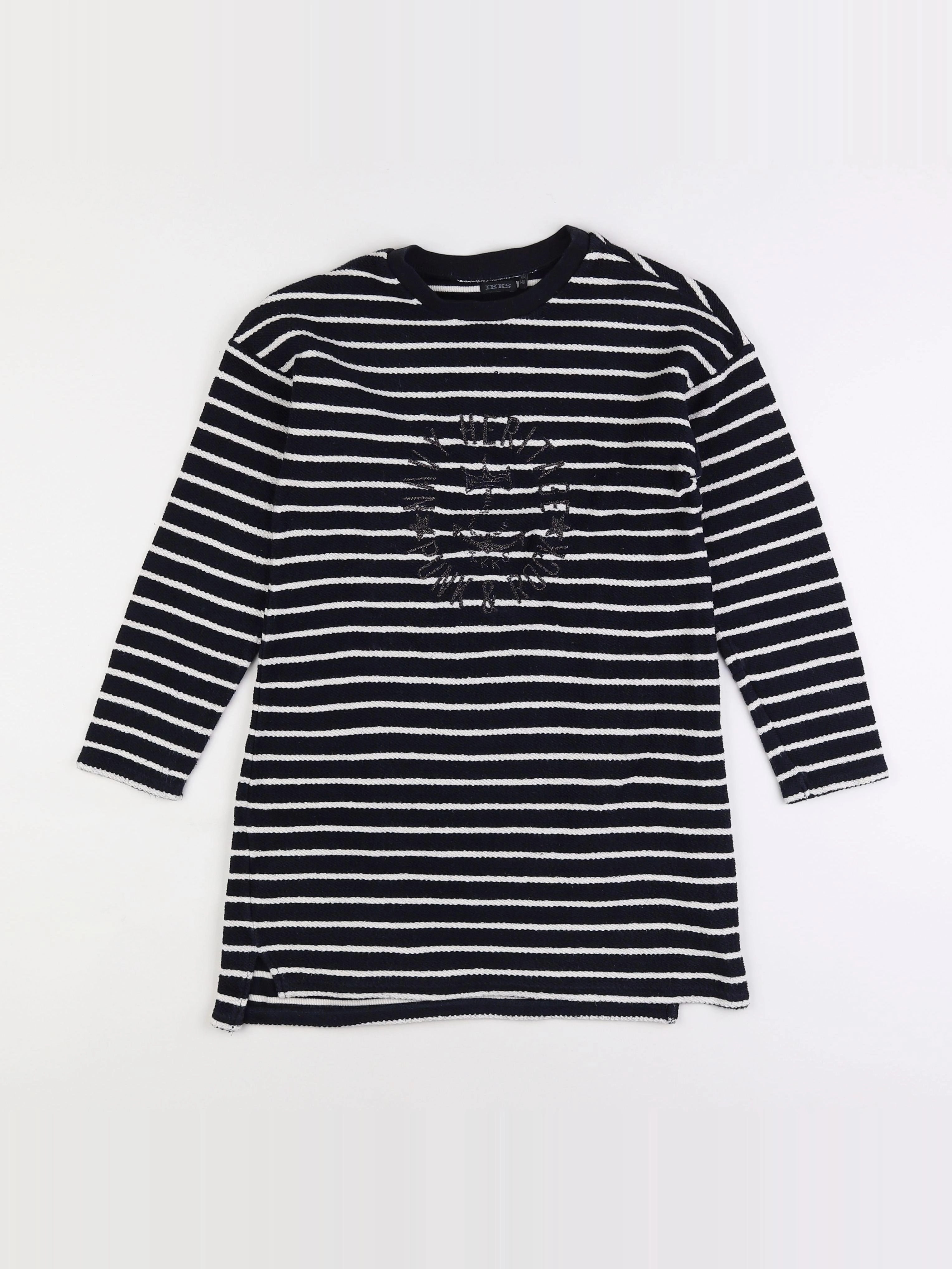 IKKS - robe bleu - 10 ans