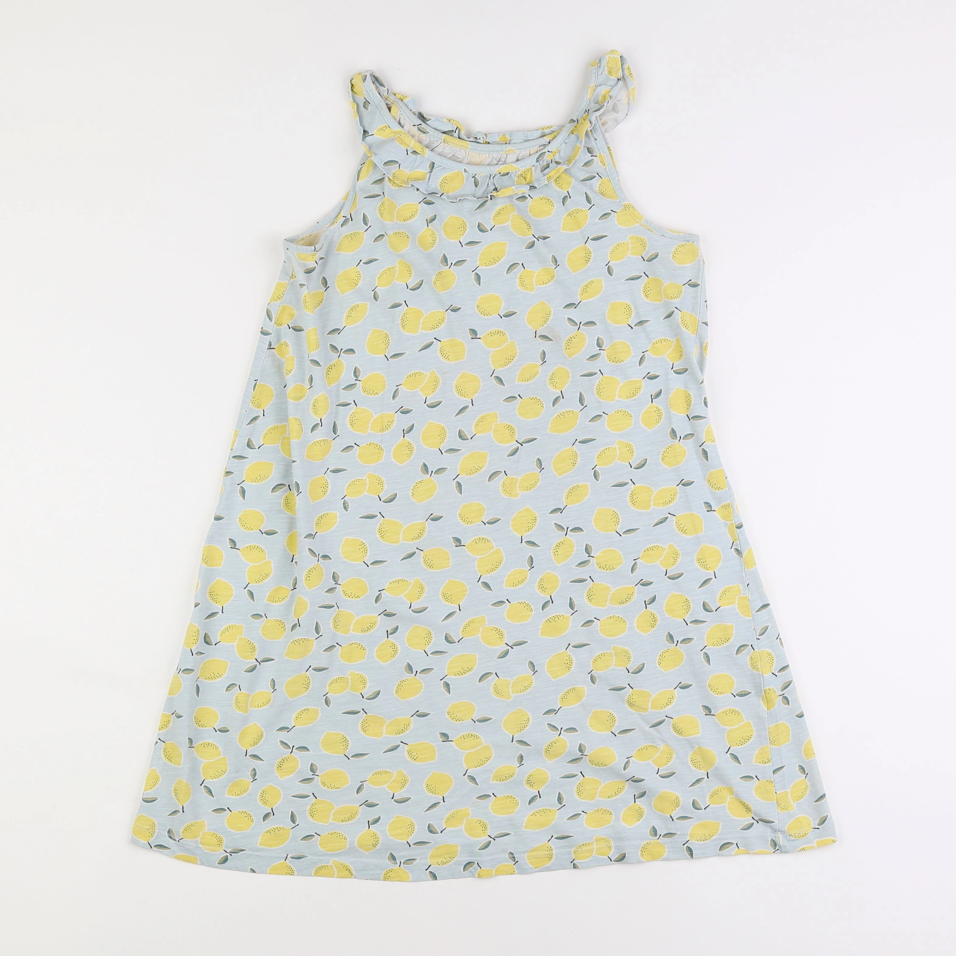 Monoprix - robe vert, jaune - 12 ans