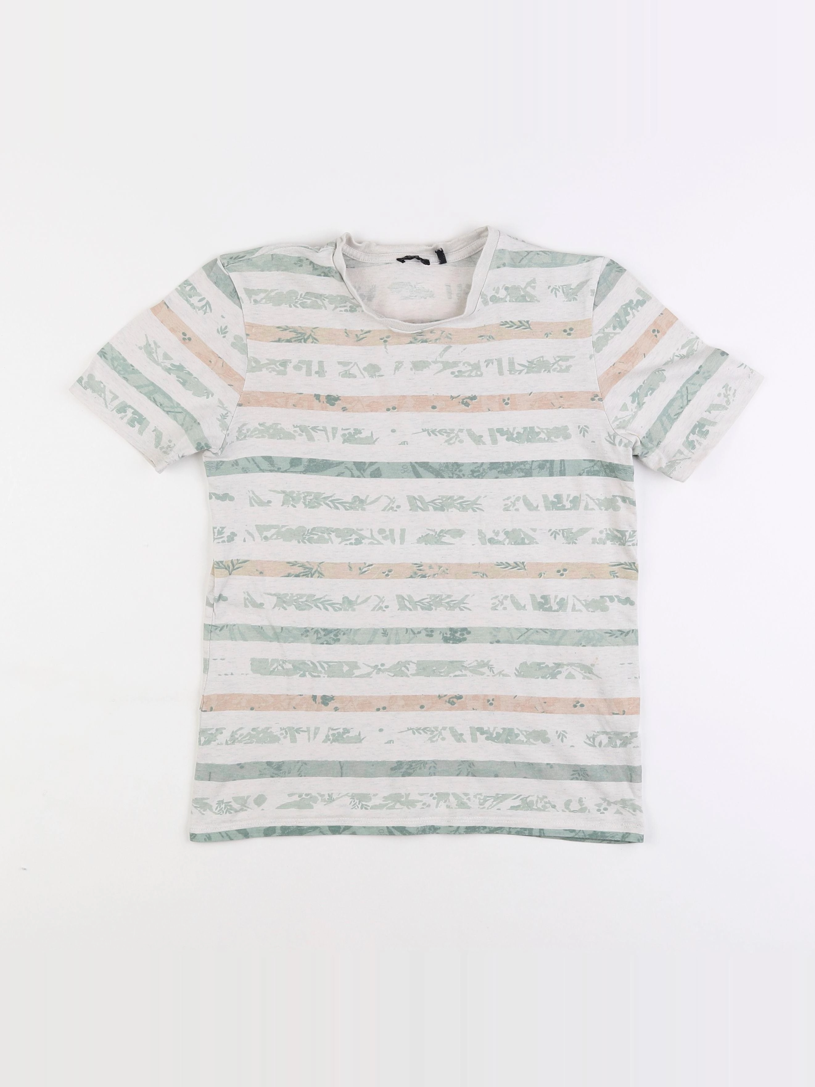 IKKS - tee-shirt gris - 10 ans