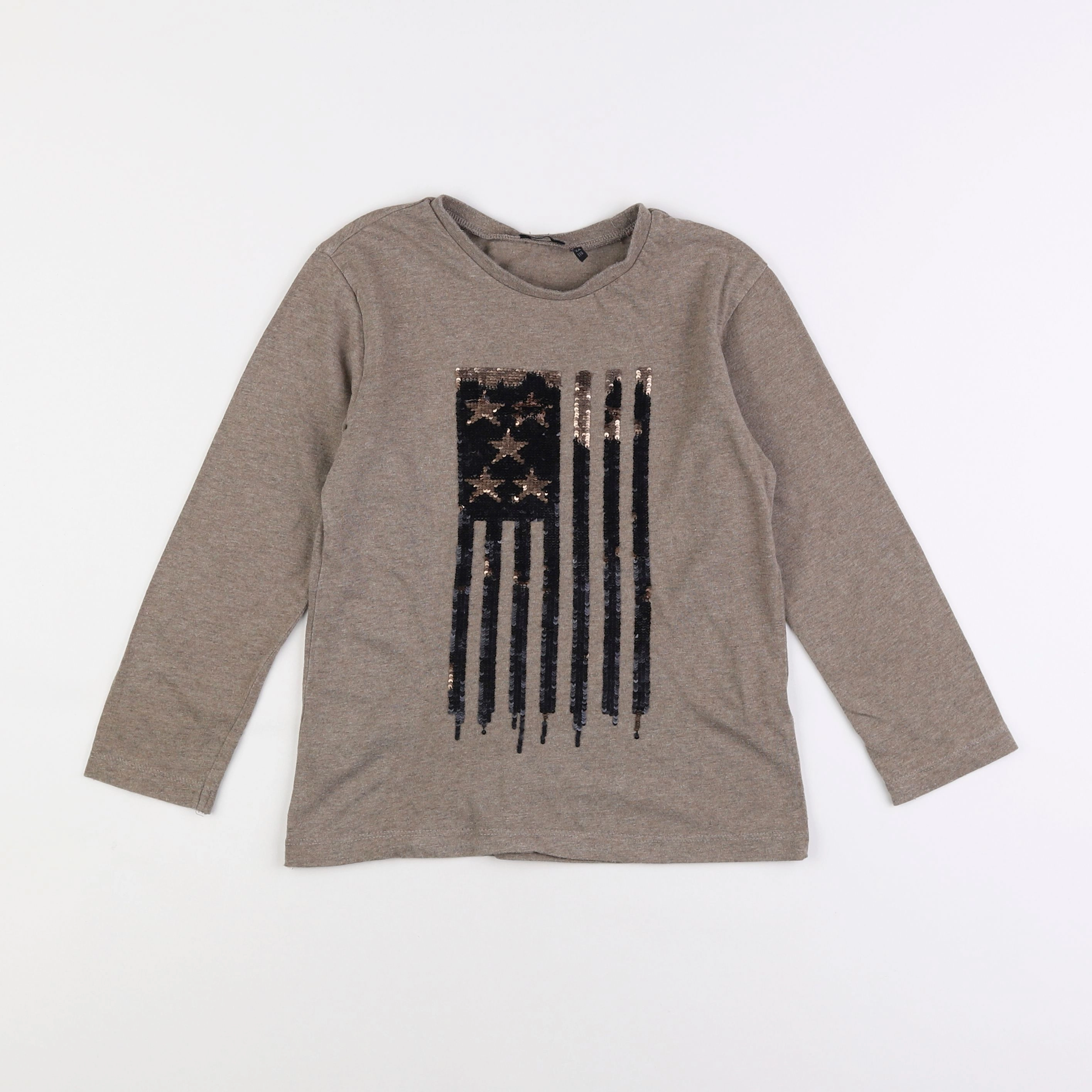 IKKS - tee-shirt beige - 6 ans