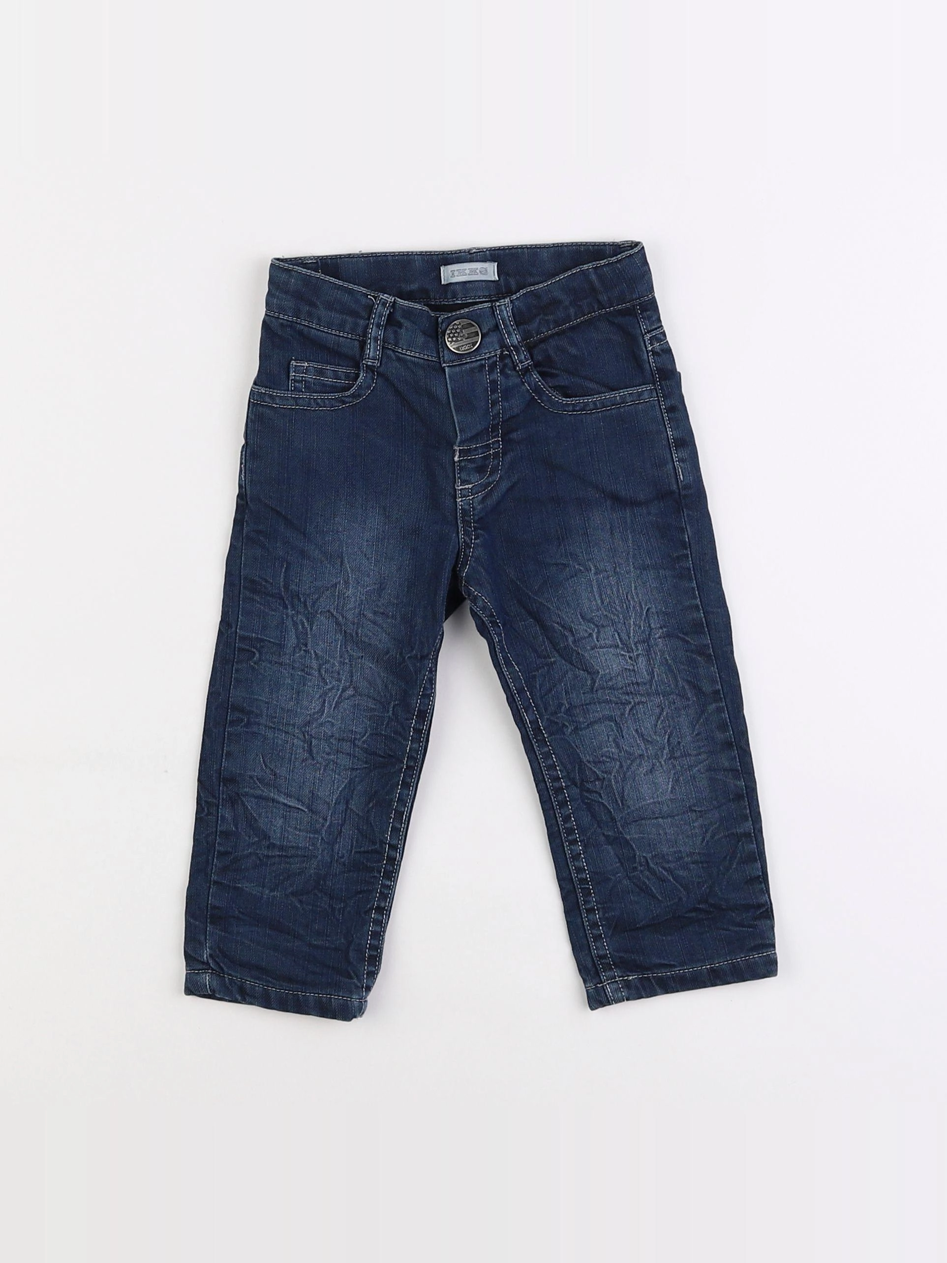 IKKS - jean bleu - 6 mois