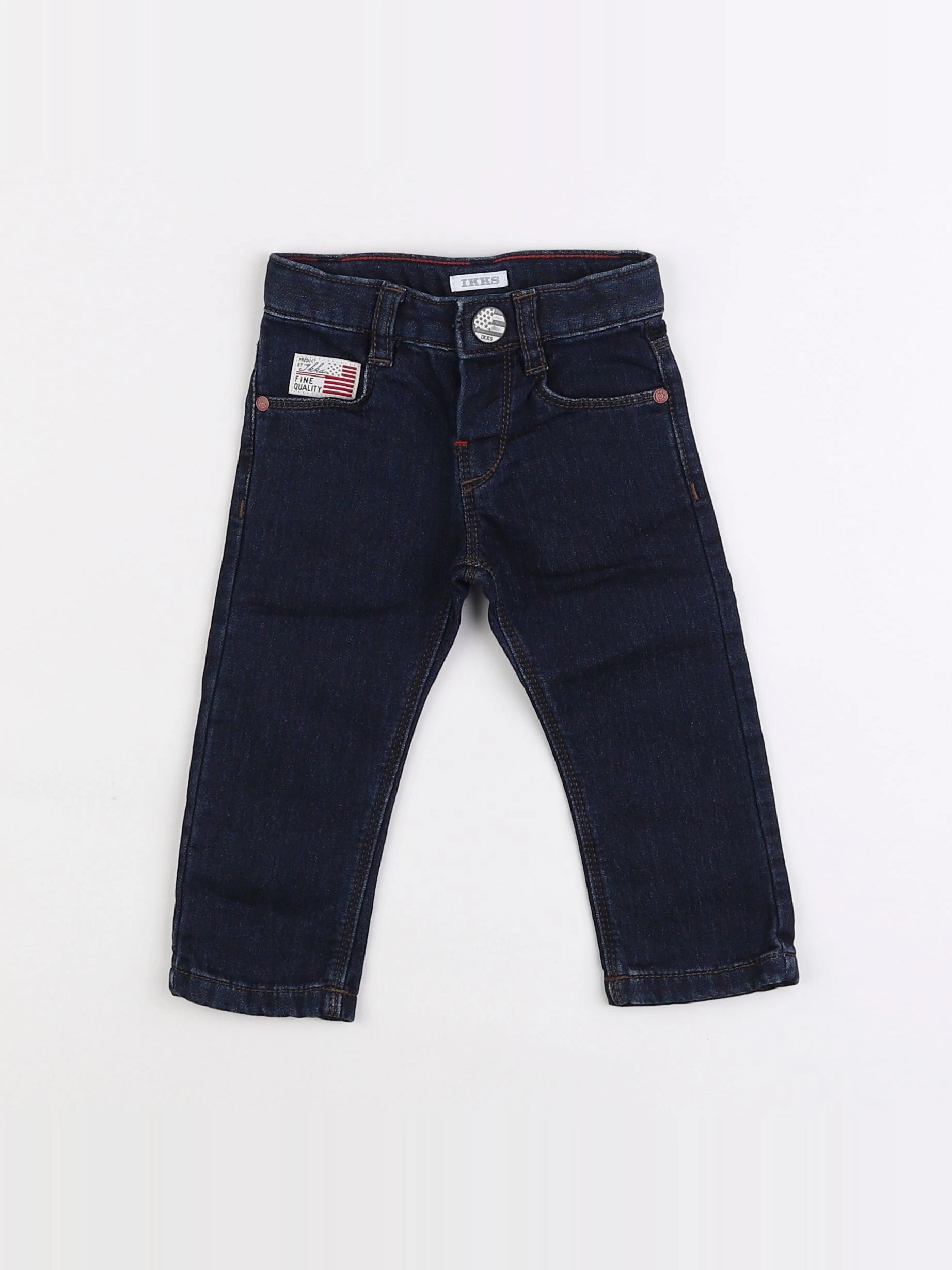 IKKS - jean bleu - 6 mois