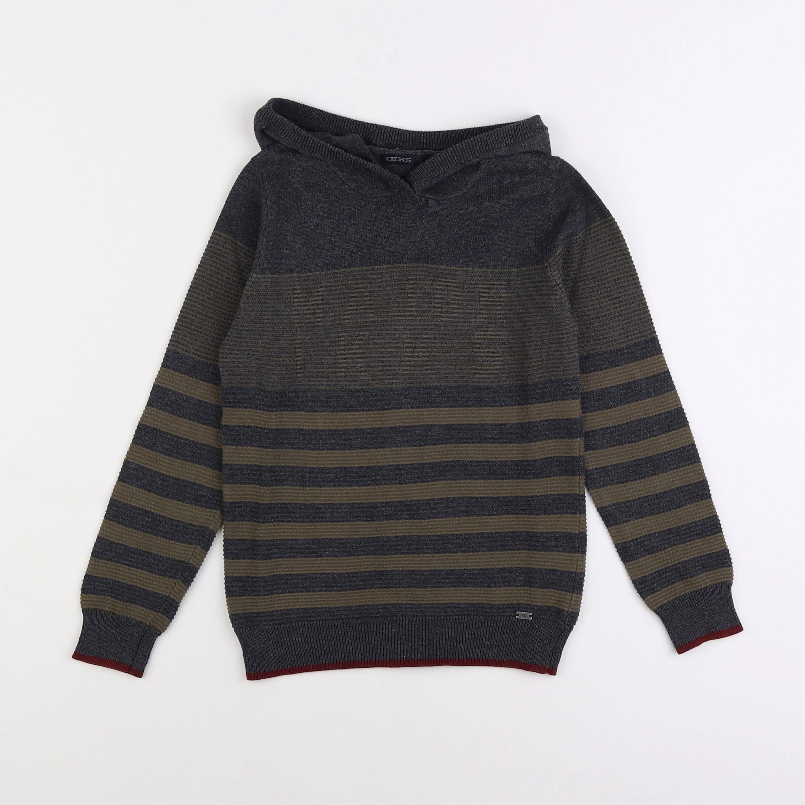 IKKS - pull gris - 6 ans