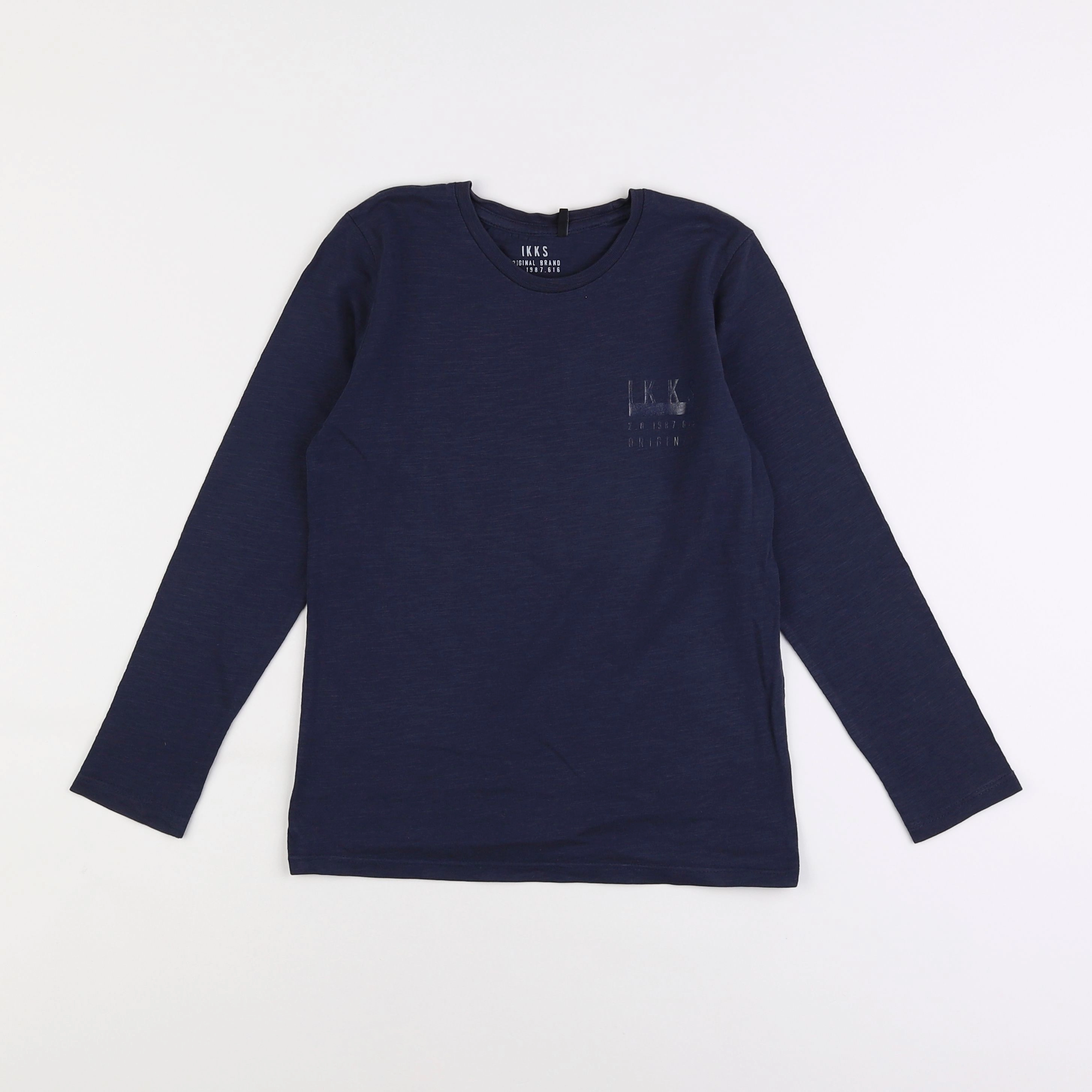 IKKS - tee-shirt bleu - 8 ans