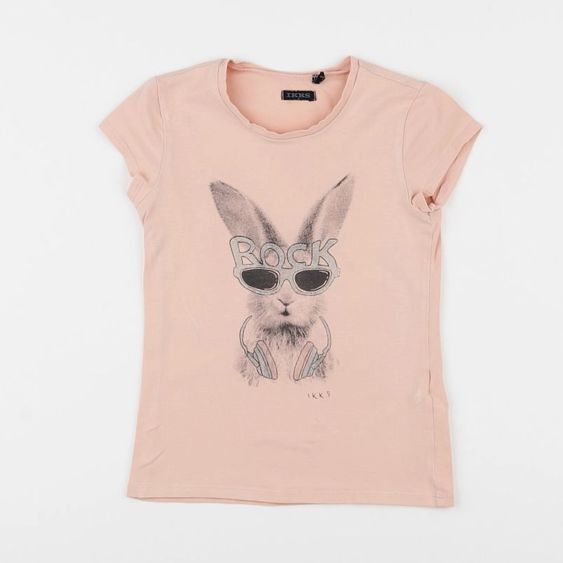 IKKS - tee-shirt rose - 6 ans