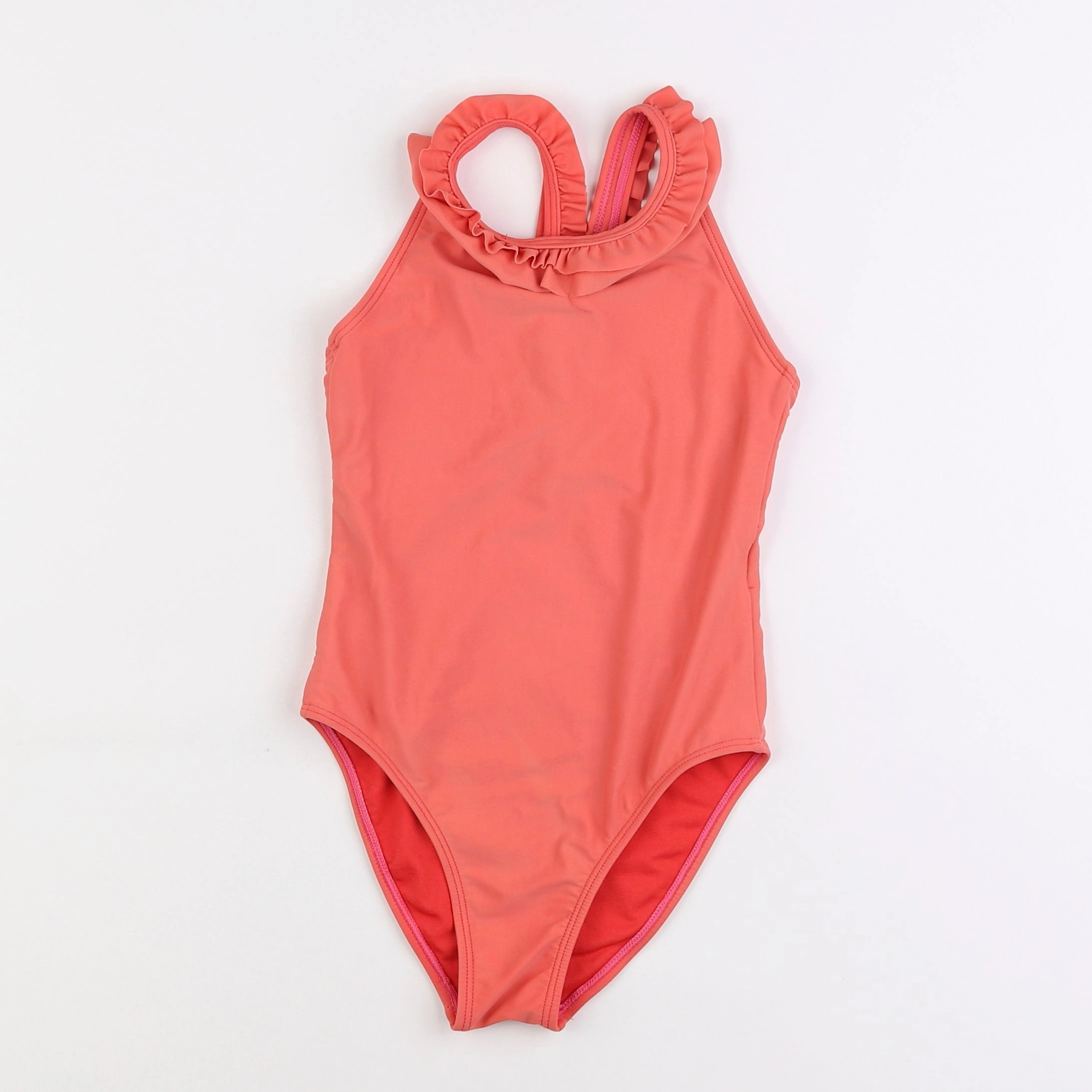 Cyrillus - maillot de bain rose - 8 ans