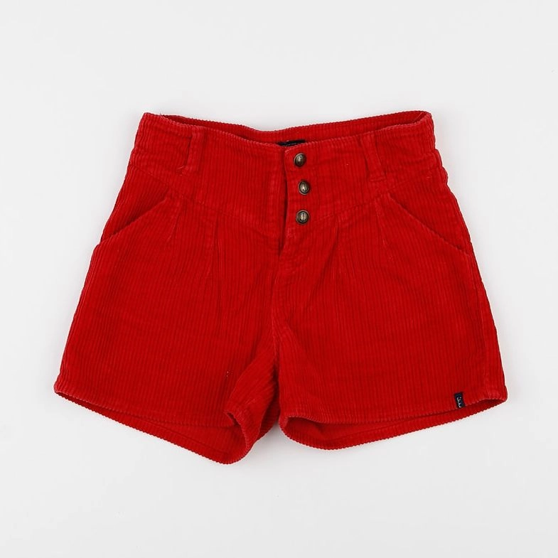 IKKS - short rouge - 8 ans