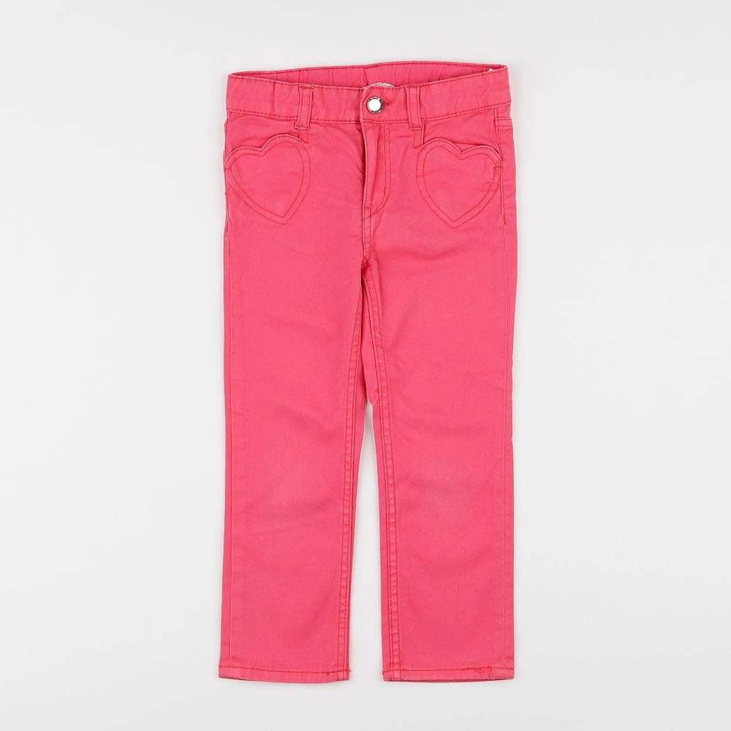 H&M - jean rose - 3/4 ans