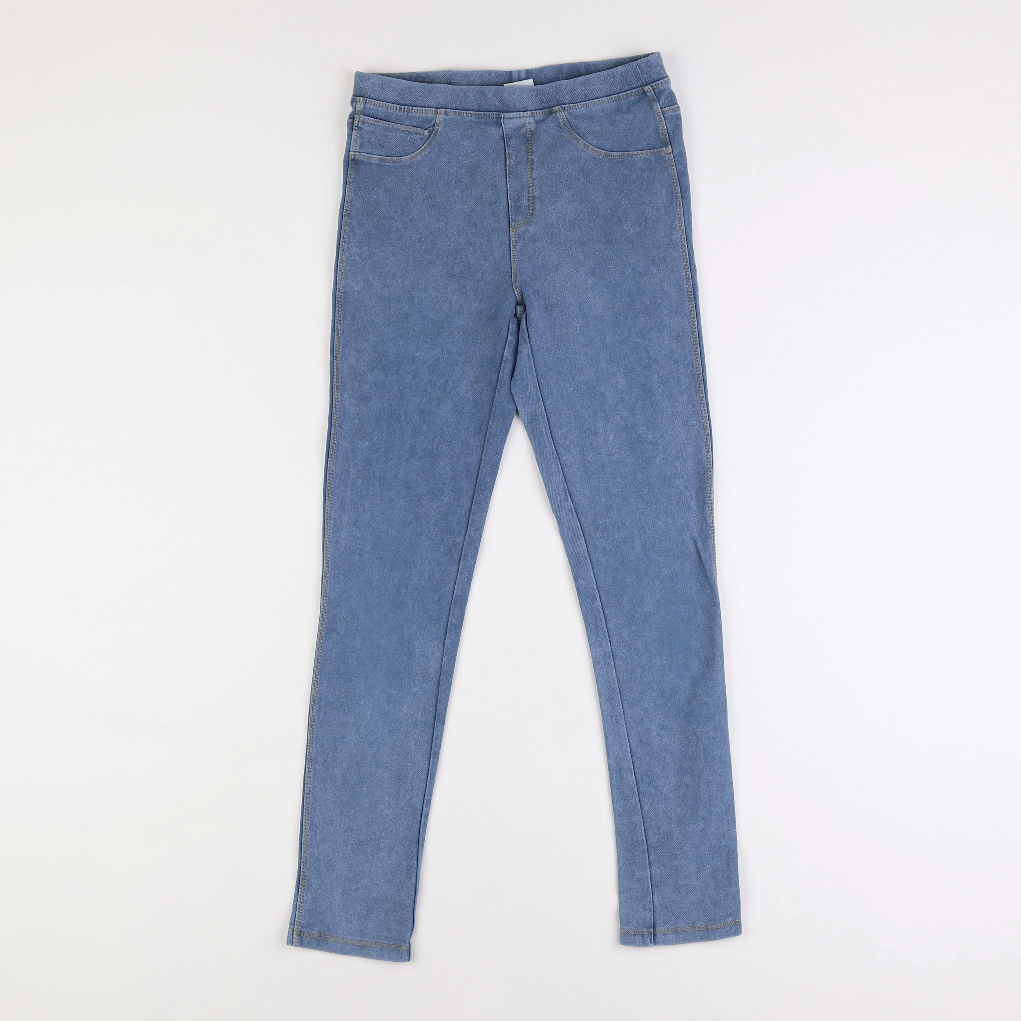 Zara - jegging bleu - 11/12 ans