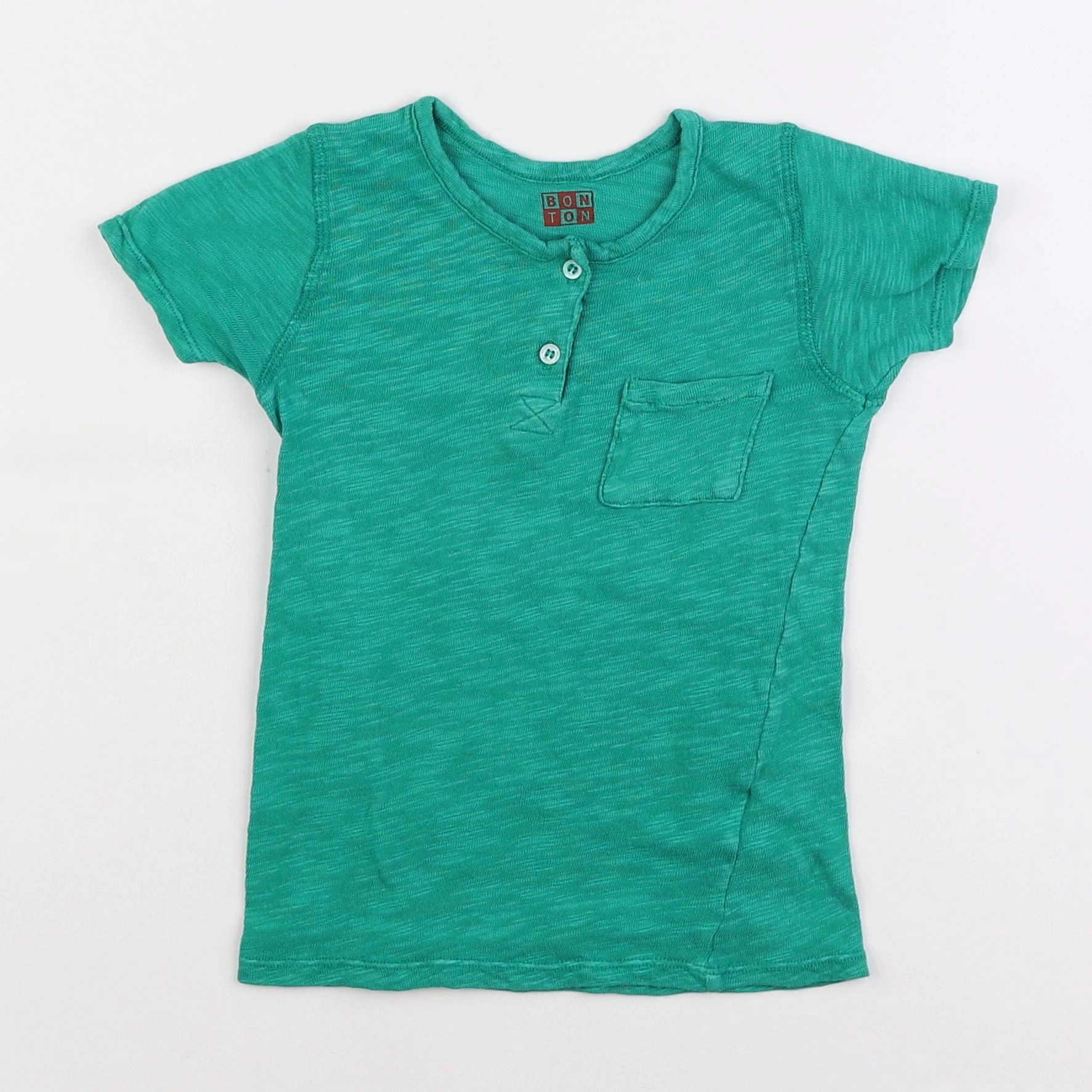 Bonton - tee-shirt vert - 4 ans