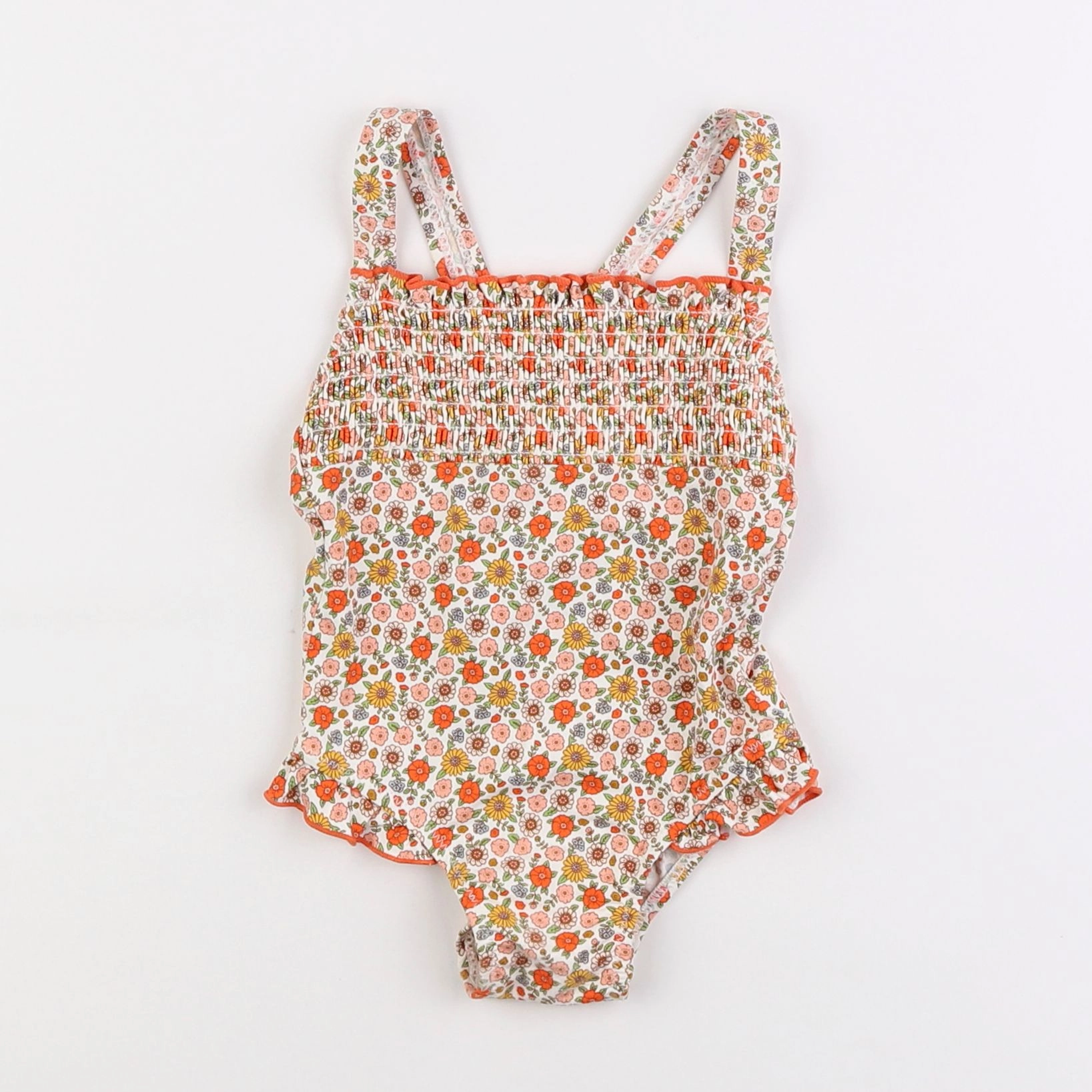 Boutchou - maillot de bain orange - 18 mois