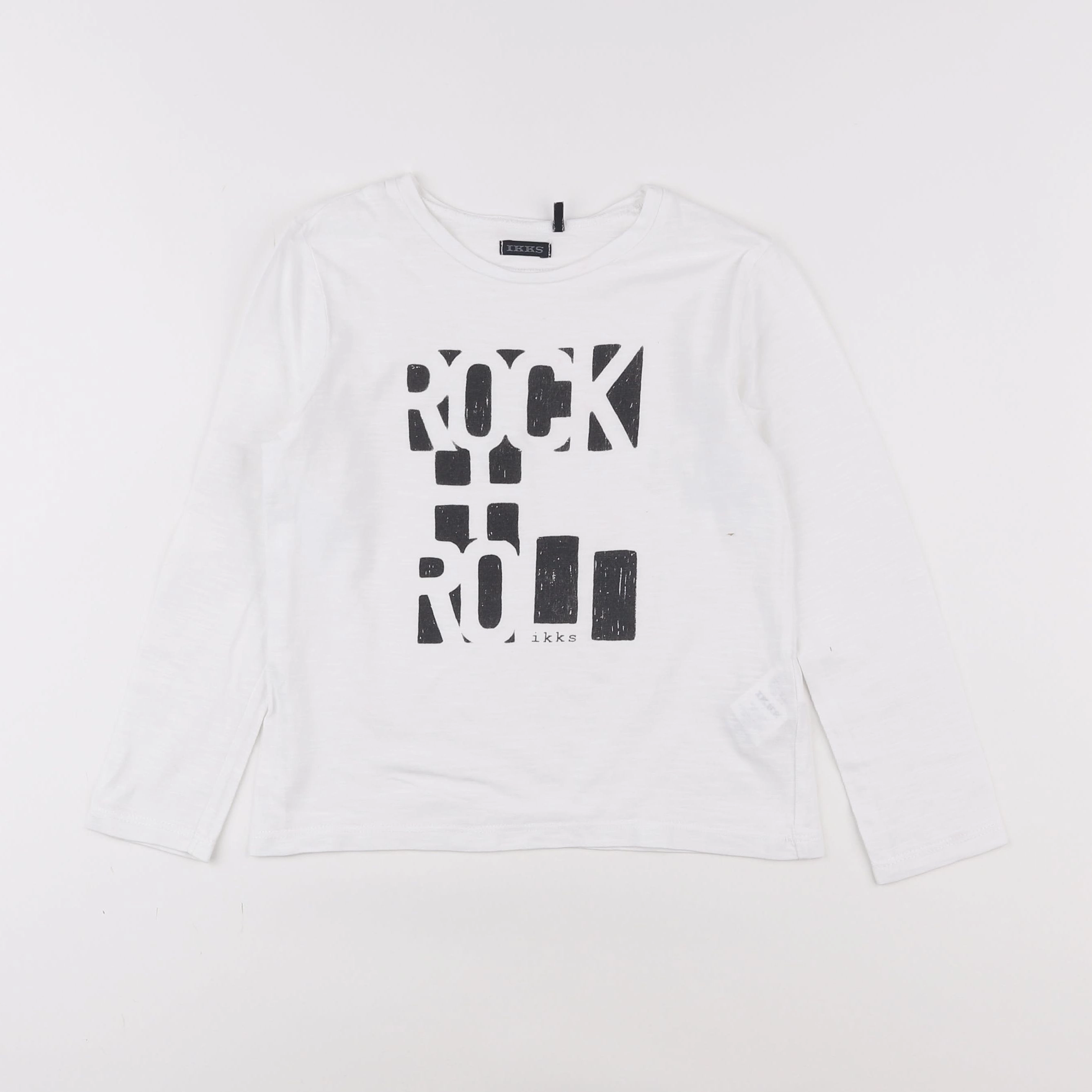 IKKS - tee-shirt blanc - 5 ans