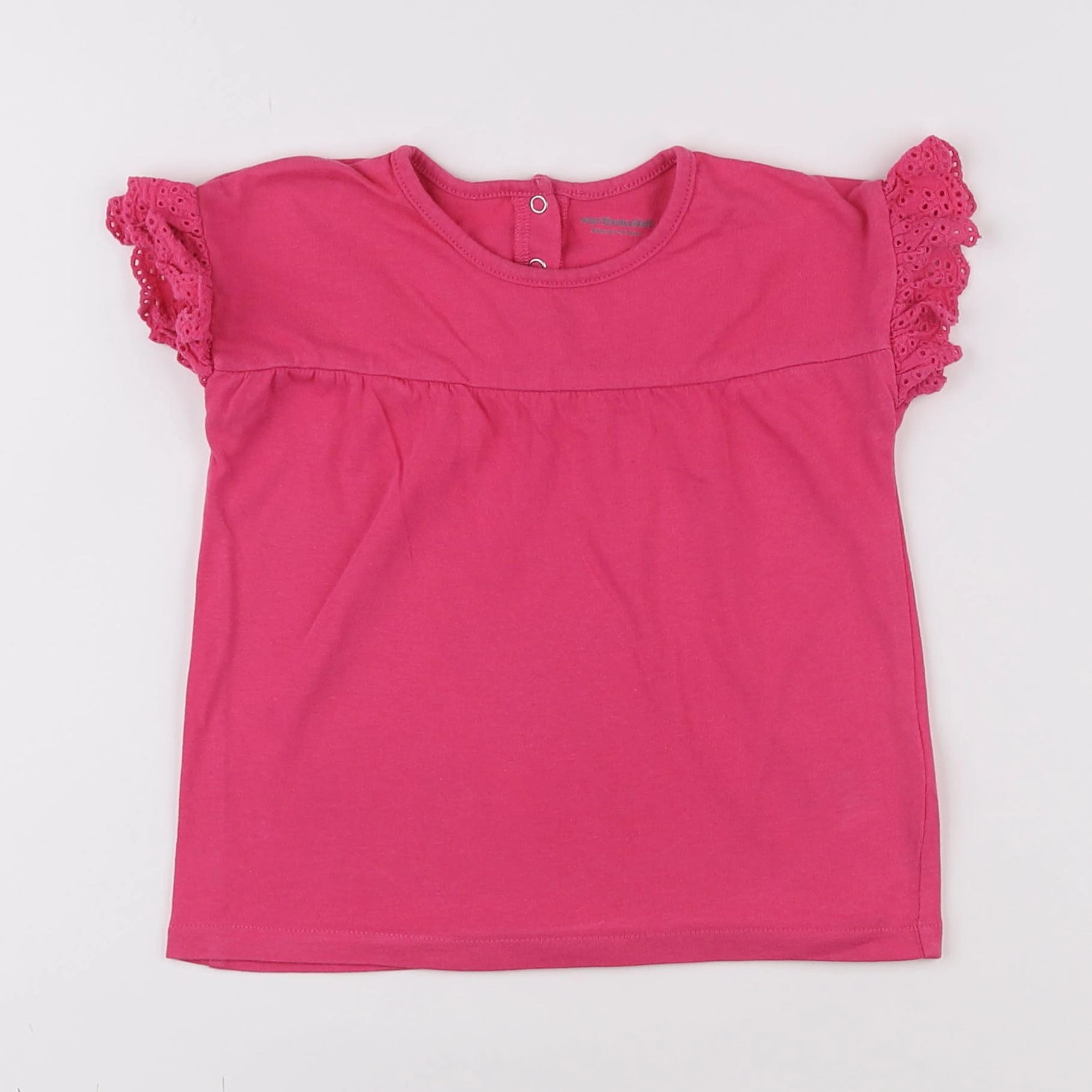 Vertbaudet - tee-shirt rose - 3 ans