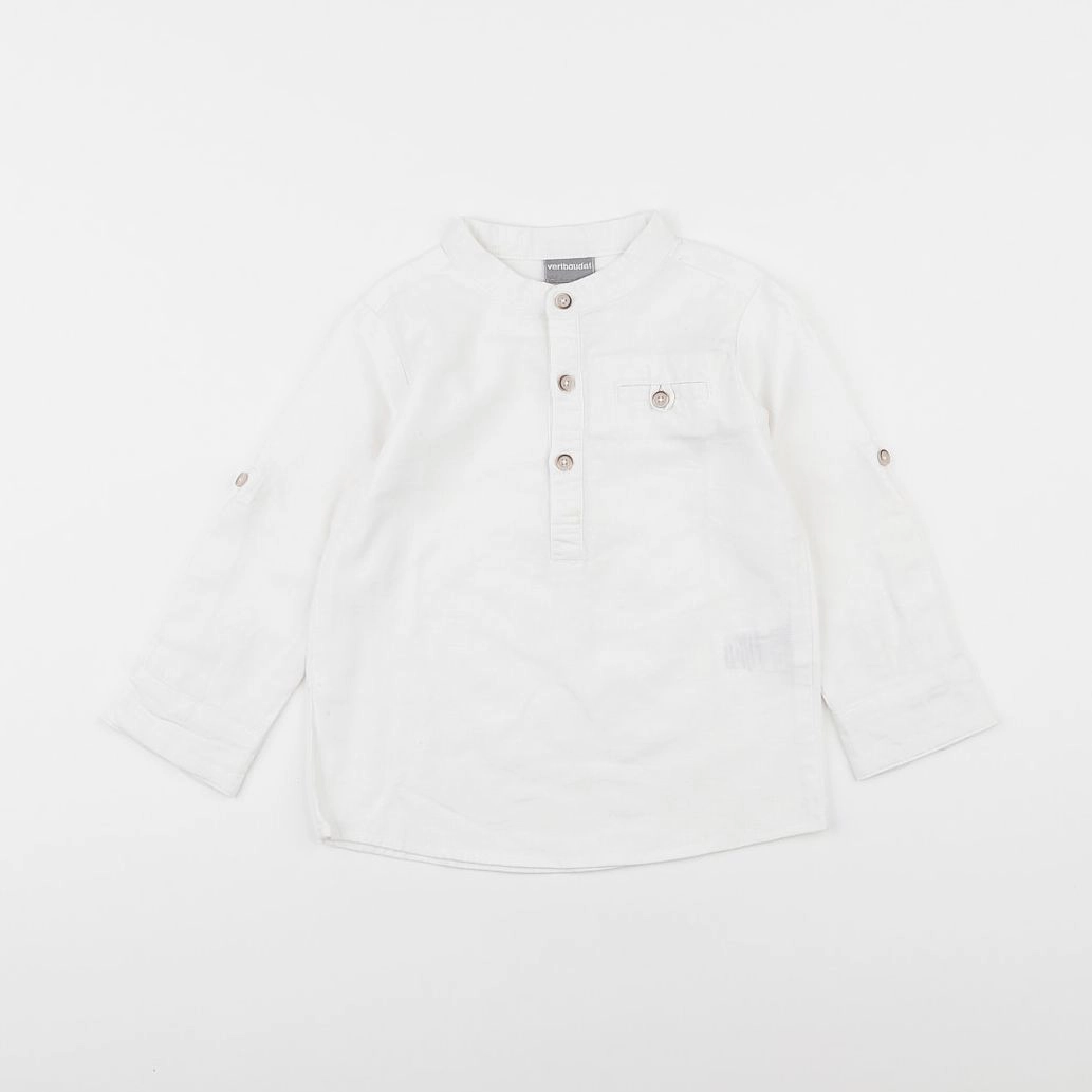 Vertbaudet - blouse blanc - 3 ans