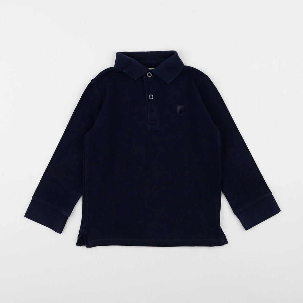 Zara - polo bleu - 5 ans