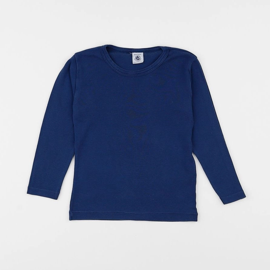 Petit Bateau - maillot de corps bleu - 5 ans