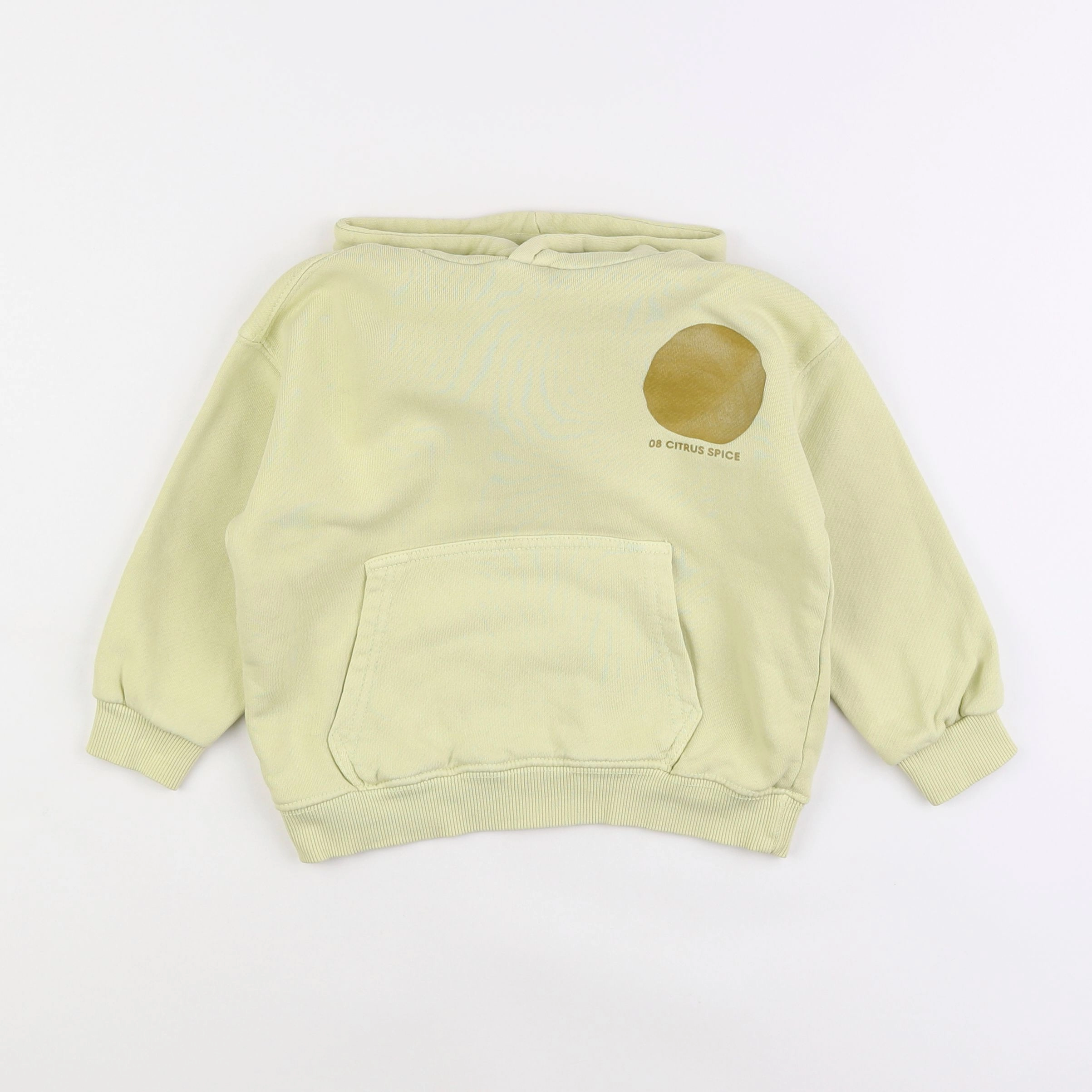 Zara - sweat jaune - 18 mois à 2 ans