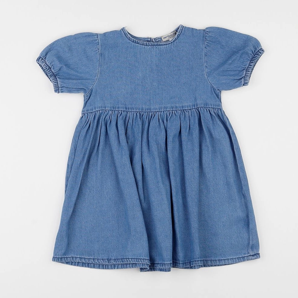 Vertbaudet - robe bleu - 4 ans