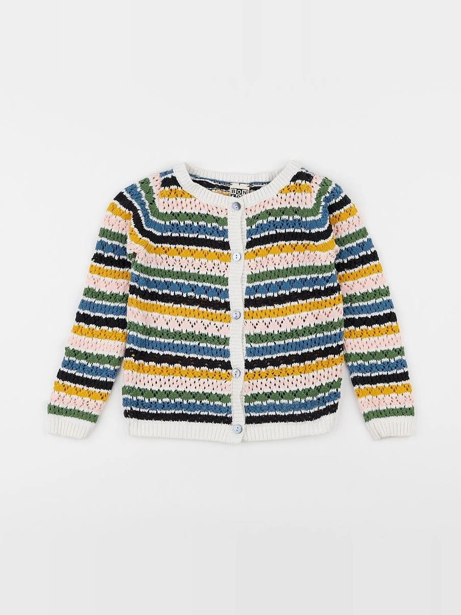 Bonton - gilet multicolore - 6 mois