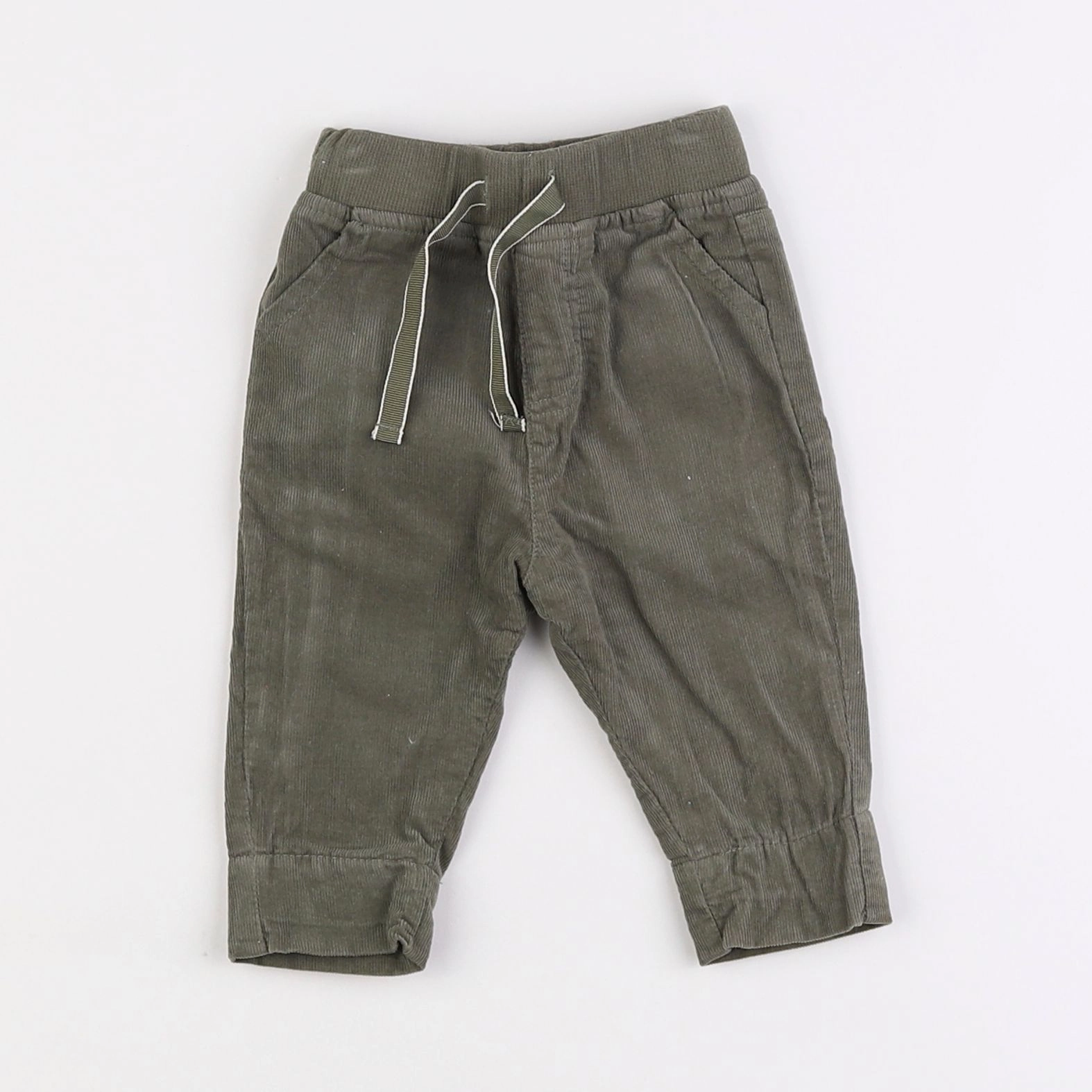 Vertbaudet - pantalon vert - 1 mois