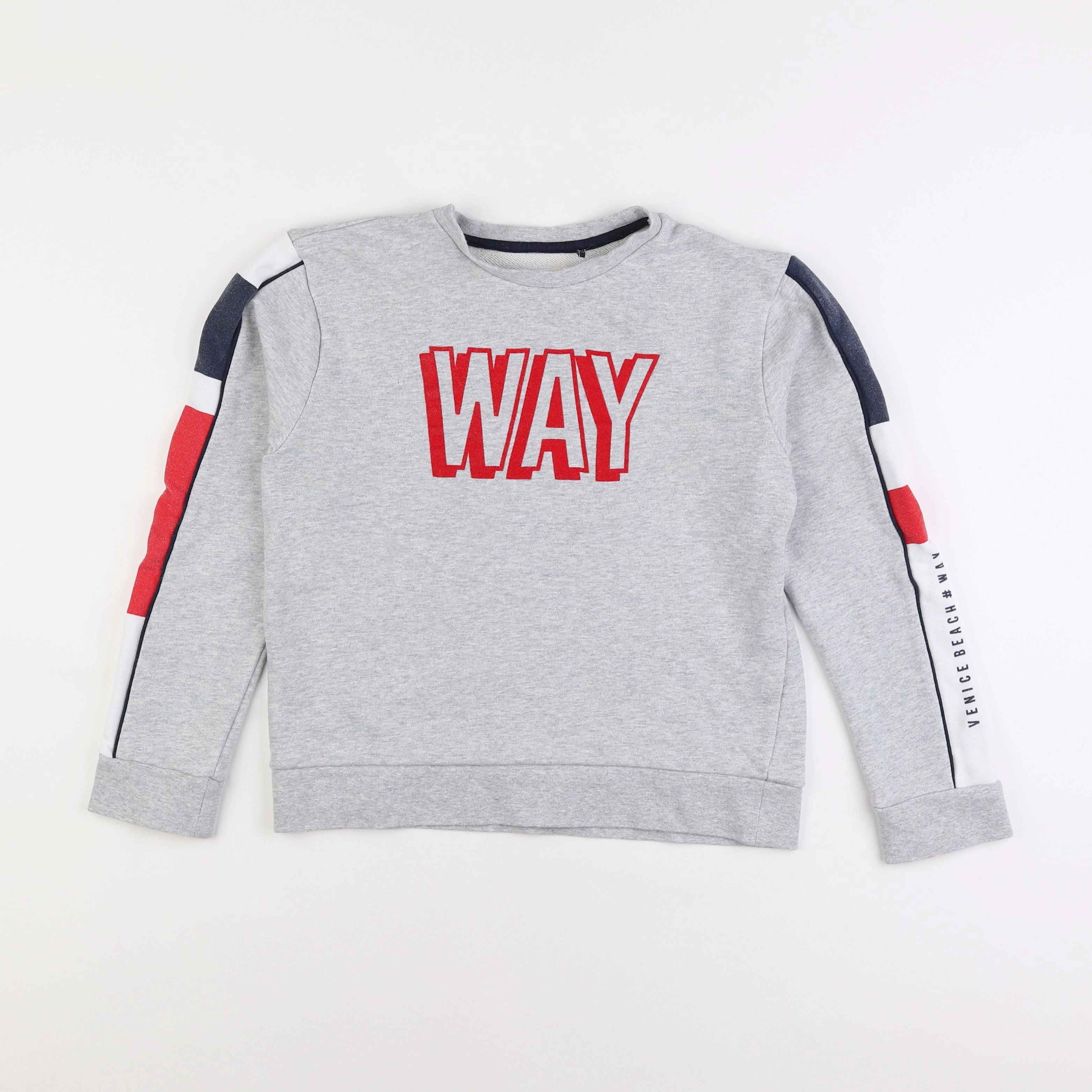 IKKS - sweat gris - 12 ans