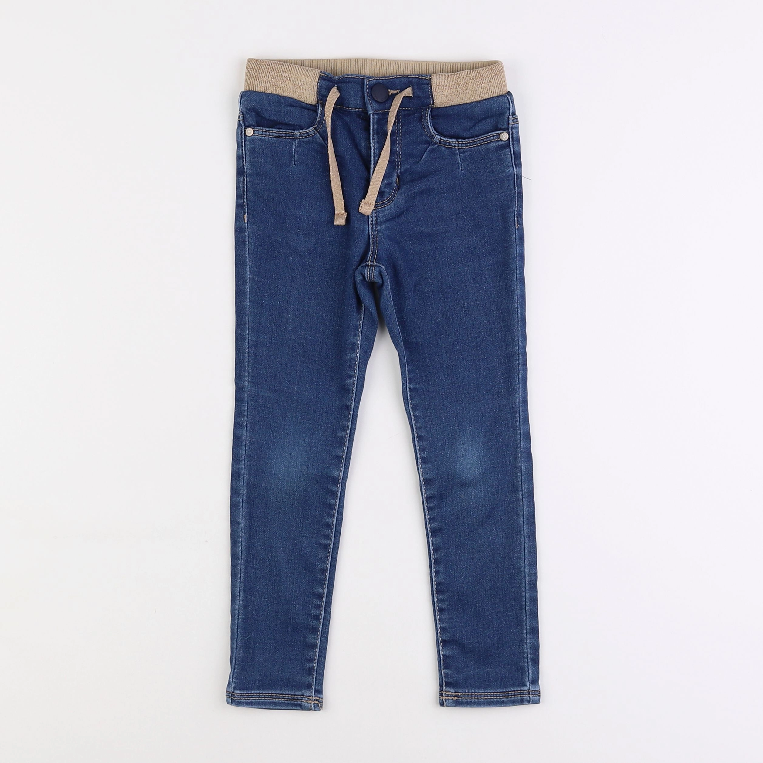 Okaidi - jegging bleu - 4 ans