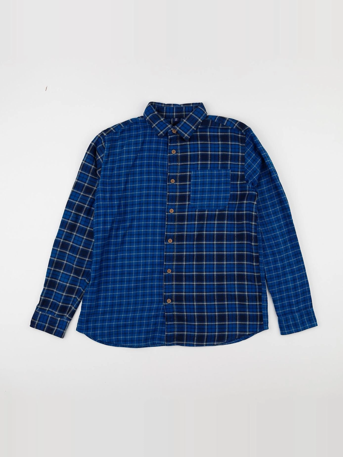 Uniqlo - chemise bleu - 13 ans
