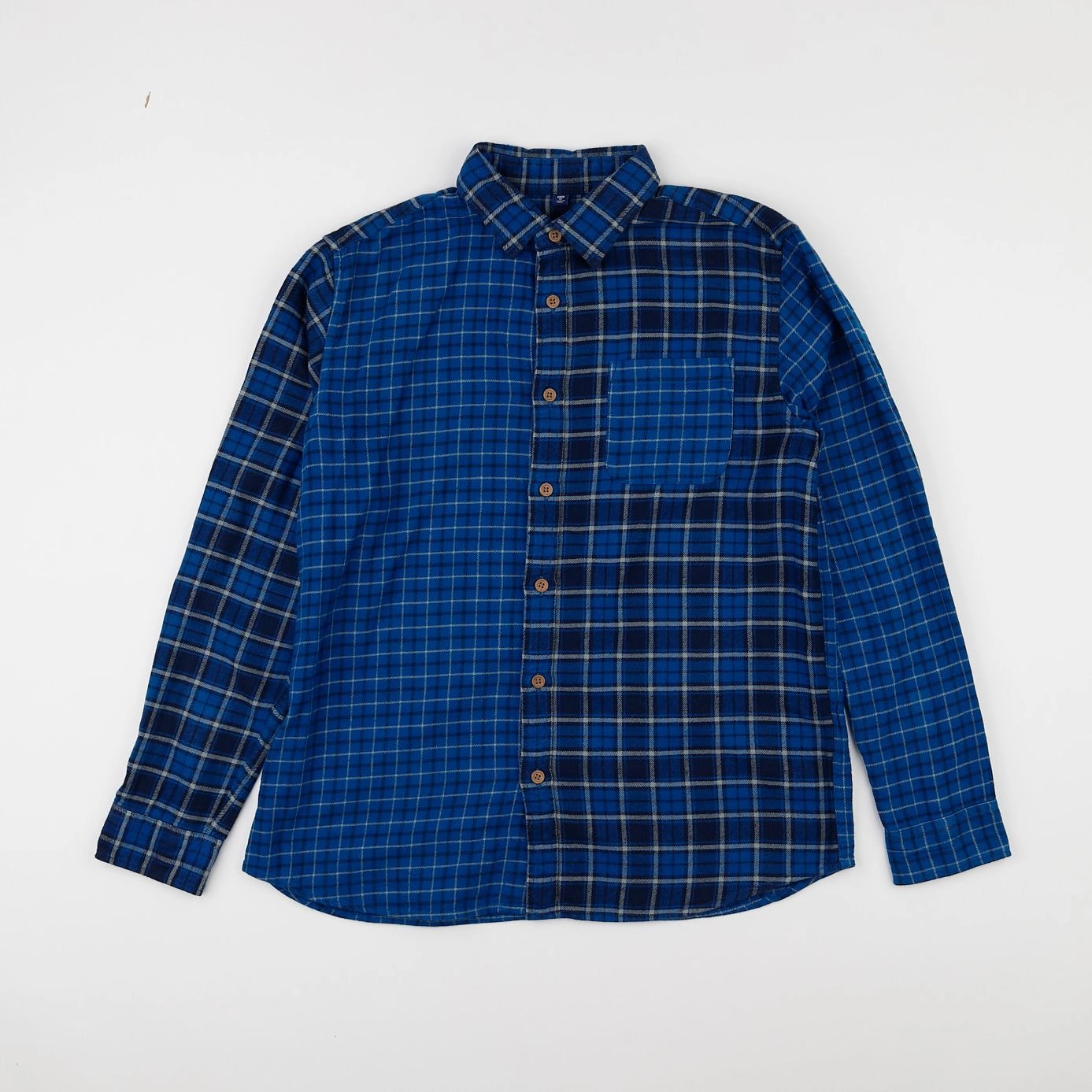 Uniqlo - chemise bleu - 13 ans