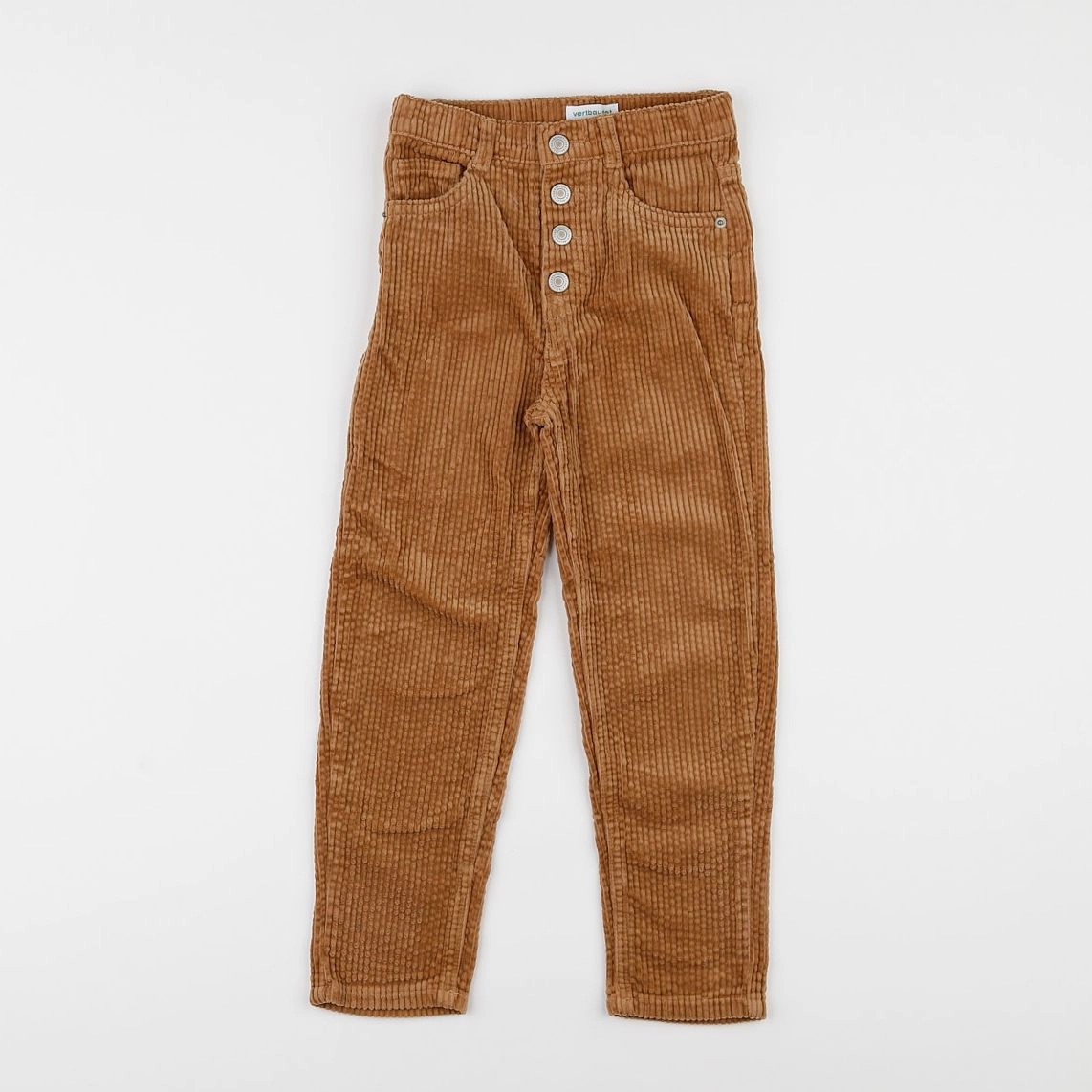 Vertbaudet - pantalon marron - 6 ans