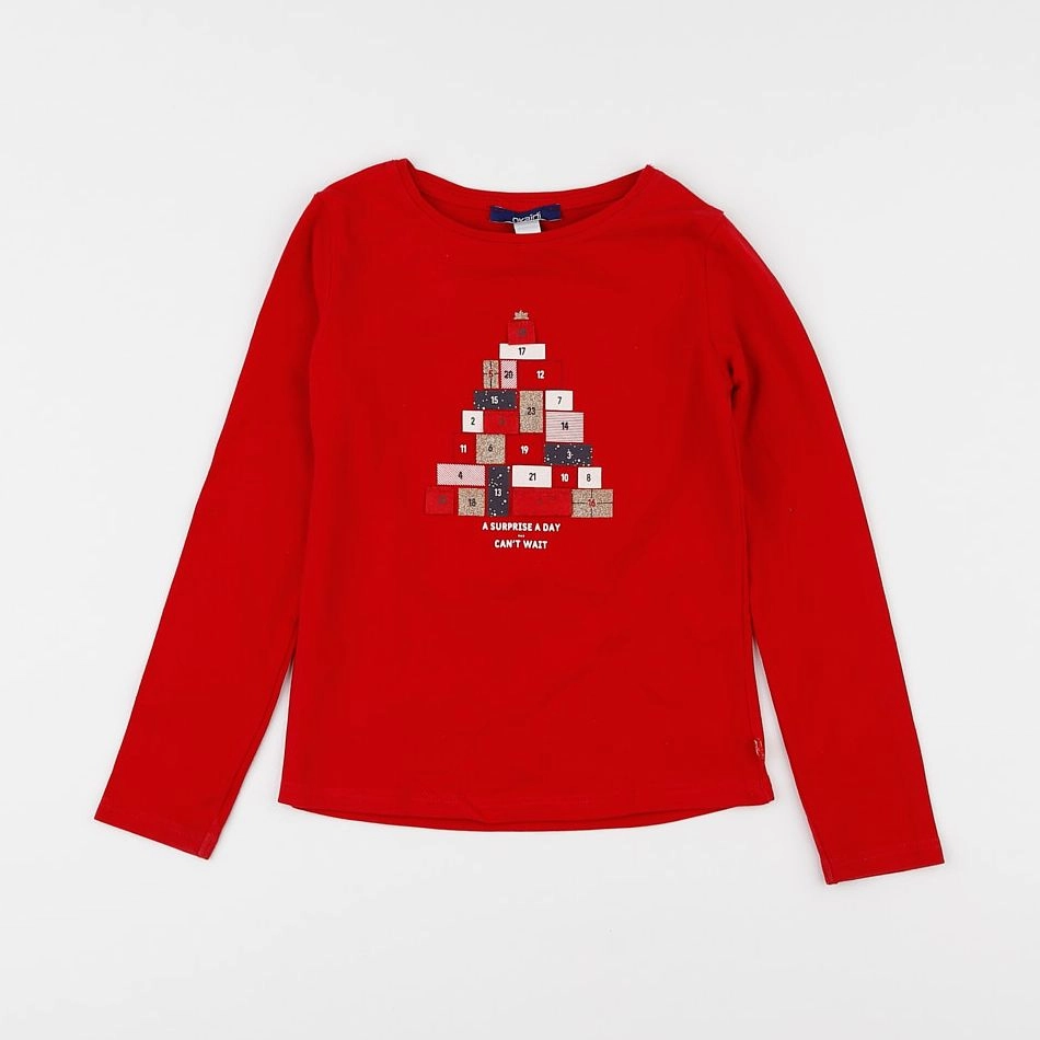 Okaidi - tee-shirt rouge - 5 ans