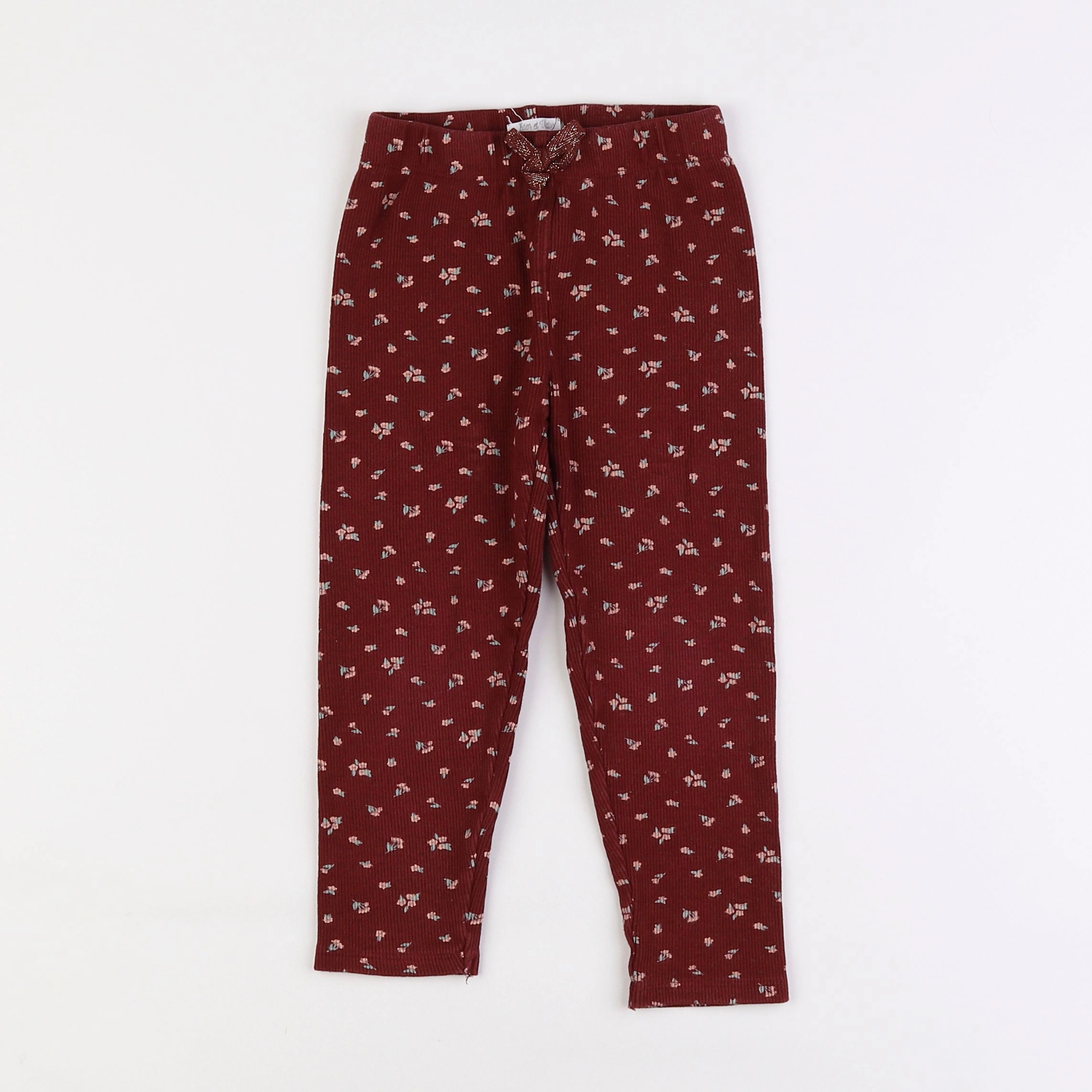 Eden & Victor - legging rouge - 4 ans