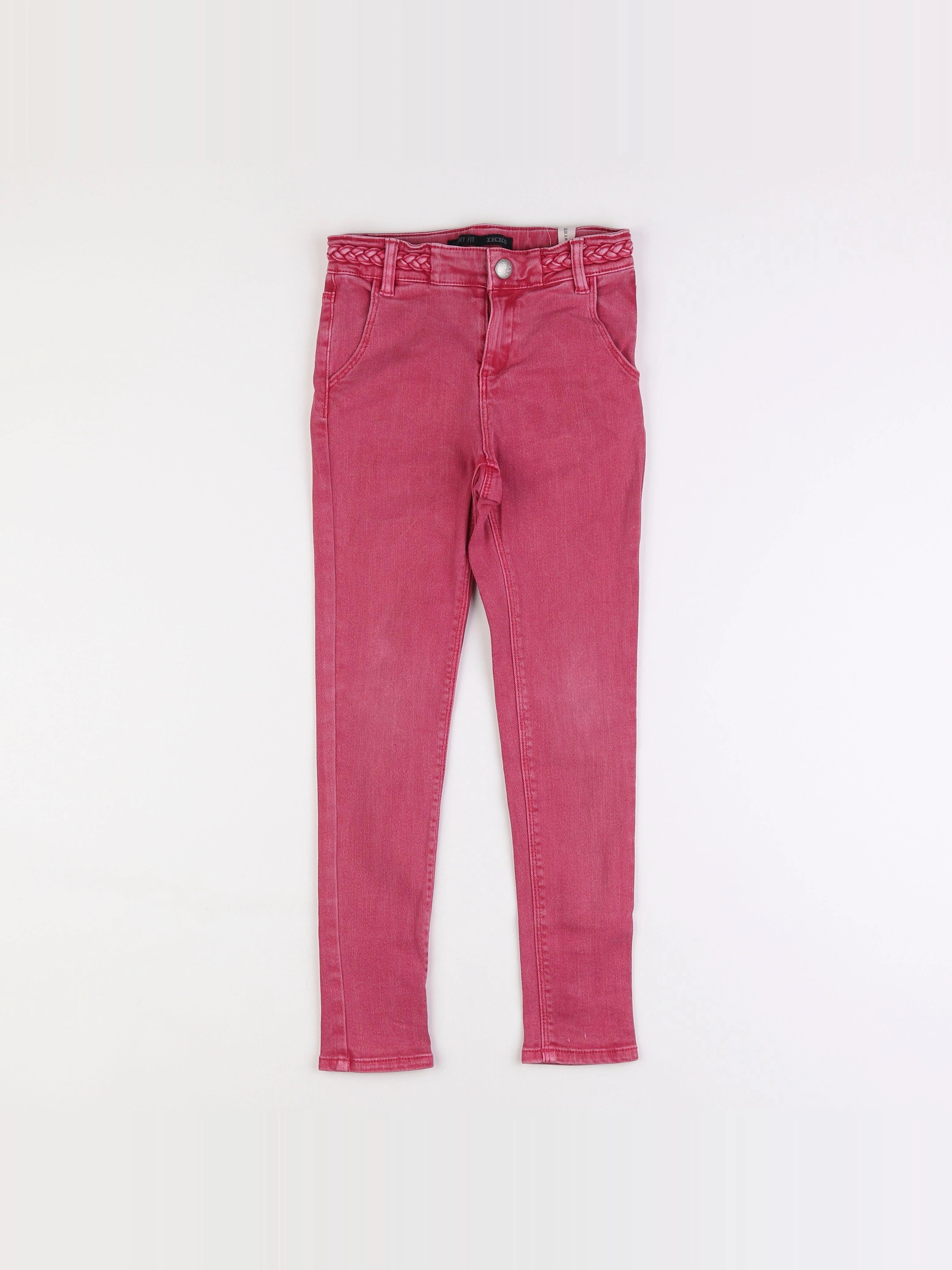 IKKS - pantalon rose - 10 ans