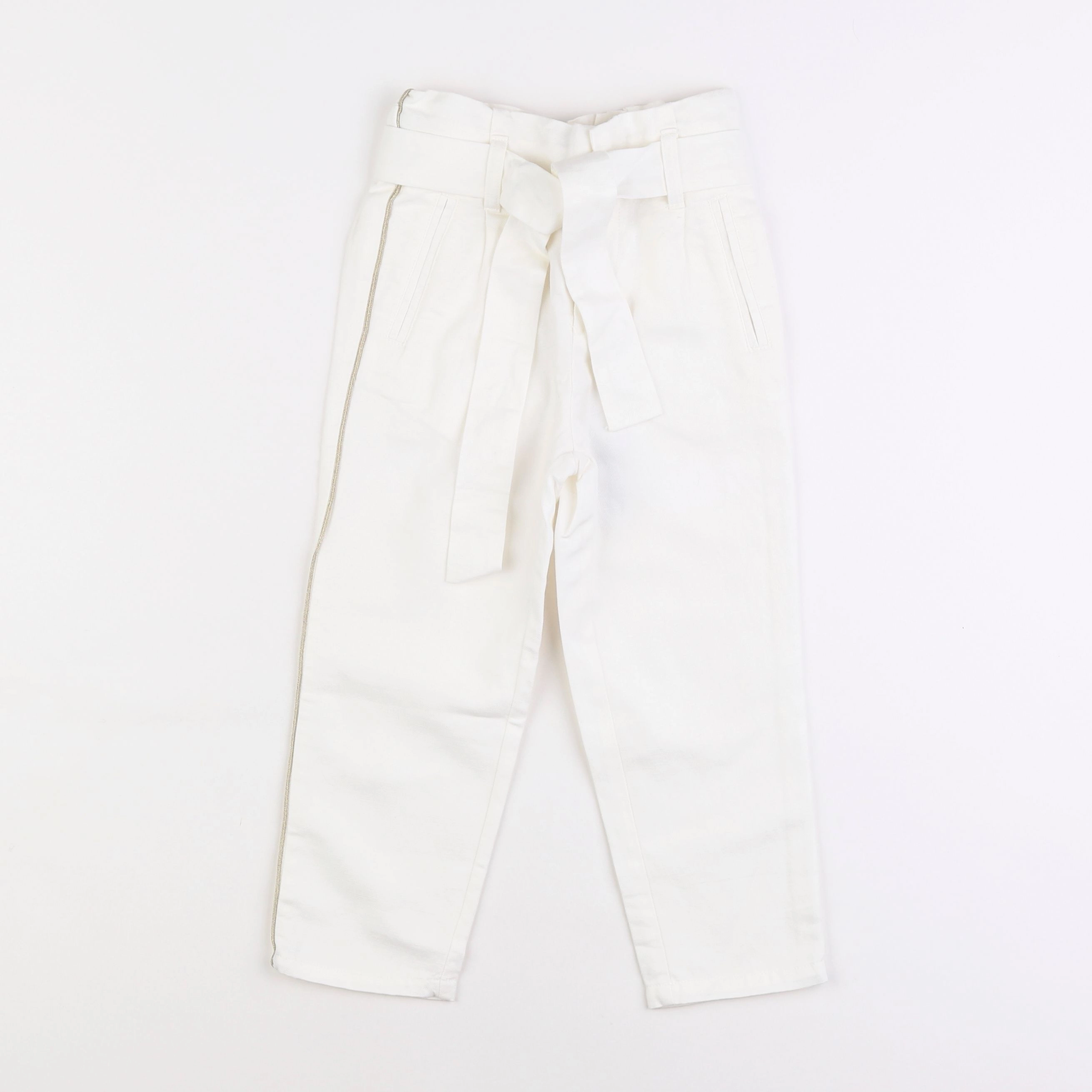 IKKS - pantalon blanc - 5 ans