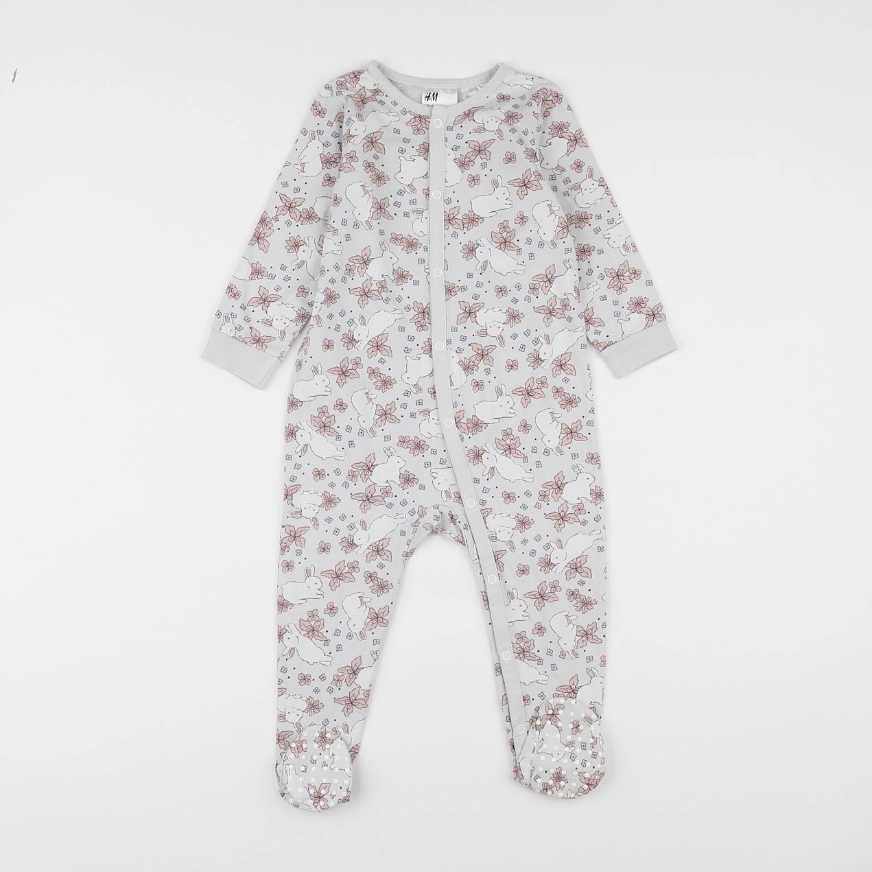 H&M - pyjama coton multicolore - 12/18 mois