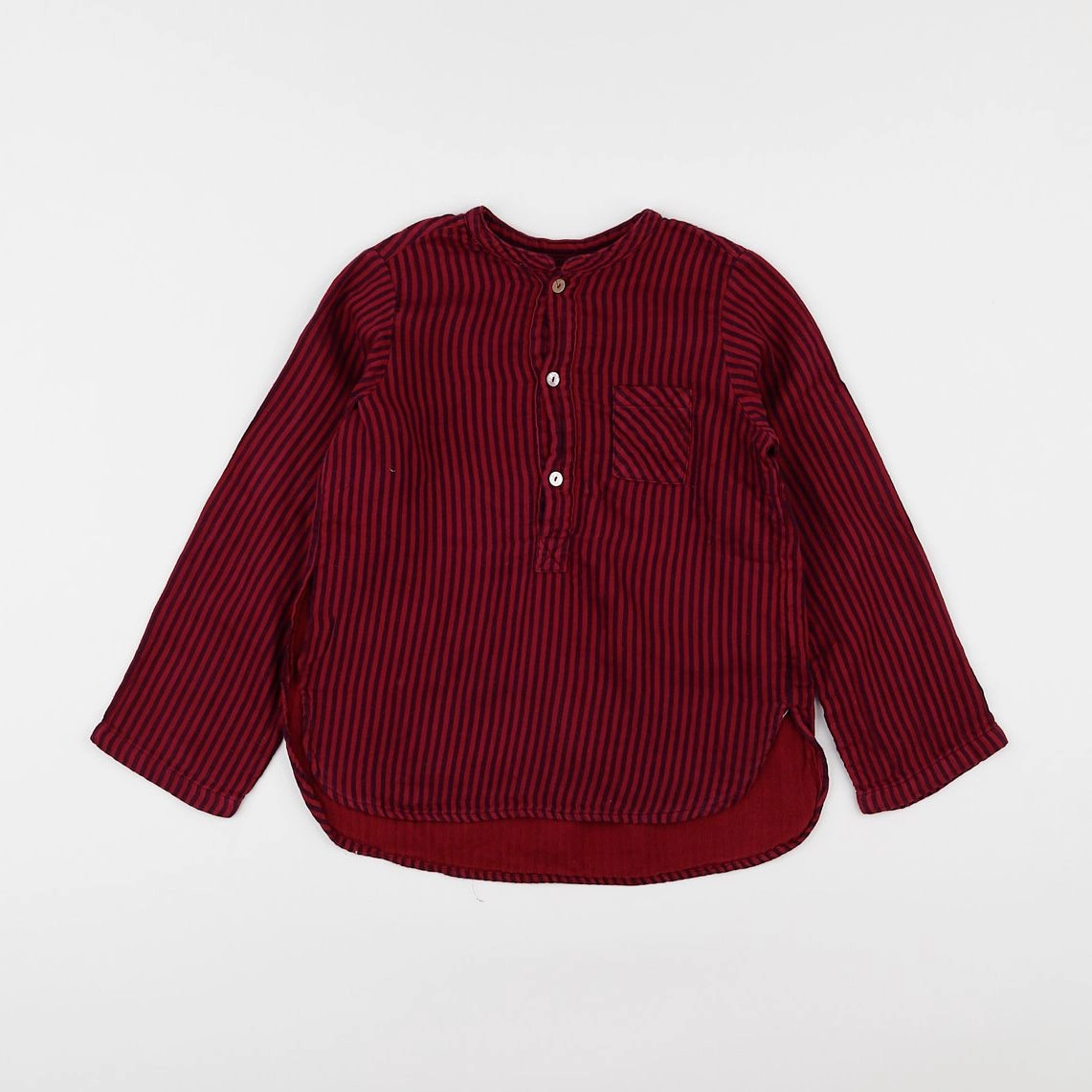 Bonton - blouse rouge - 6 ans