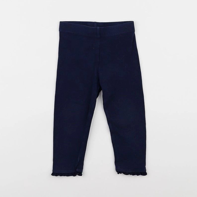 Next - legging bleu - 12/18 mois