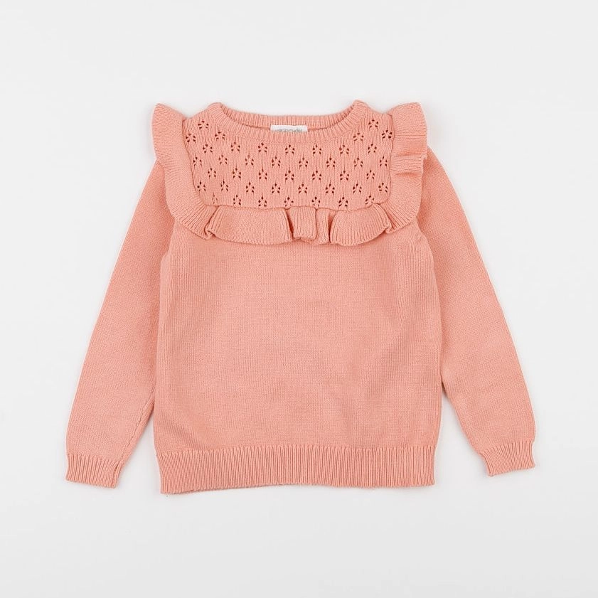 Vertbaudet - pull rose - 3 ans