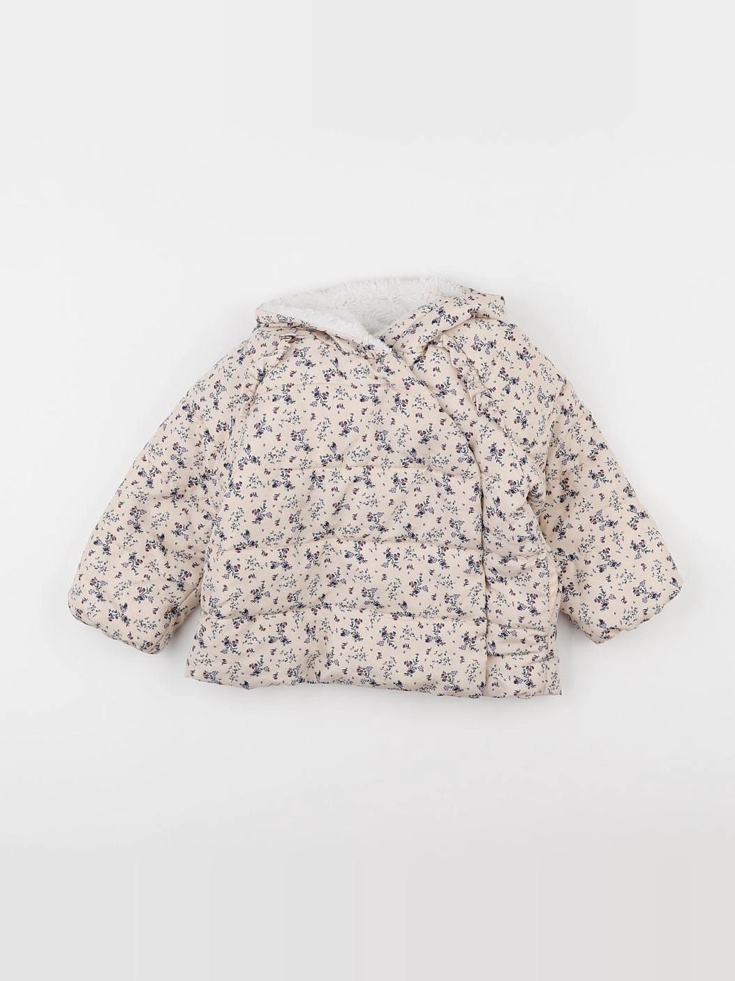 Vertbaudet - doudoune beige - 2 ans