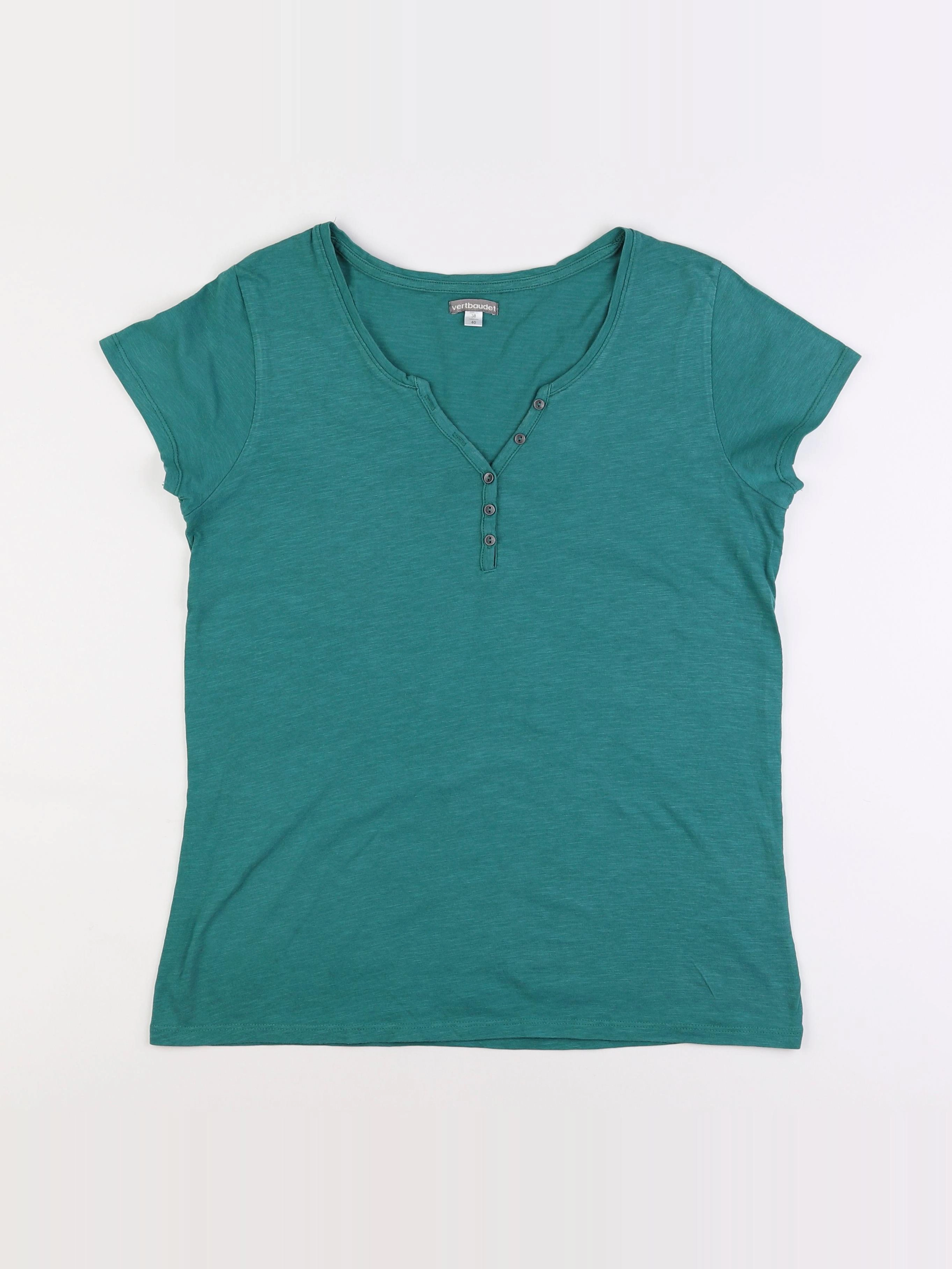 Vertbaudet - tee-shirt grossesse vert - 38 à 40