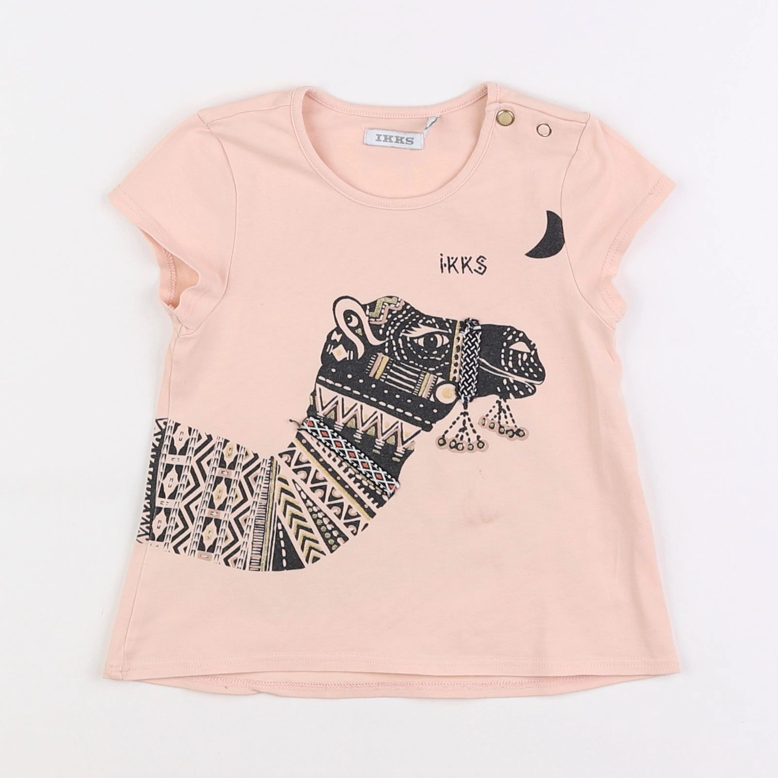 IKKS - tee-shirt rose - 2 ans